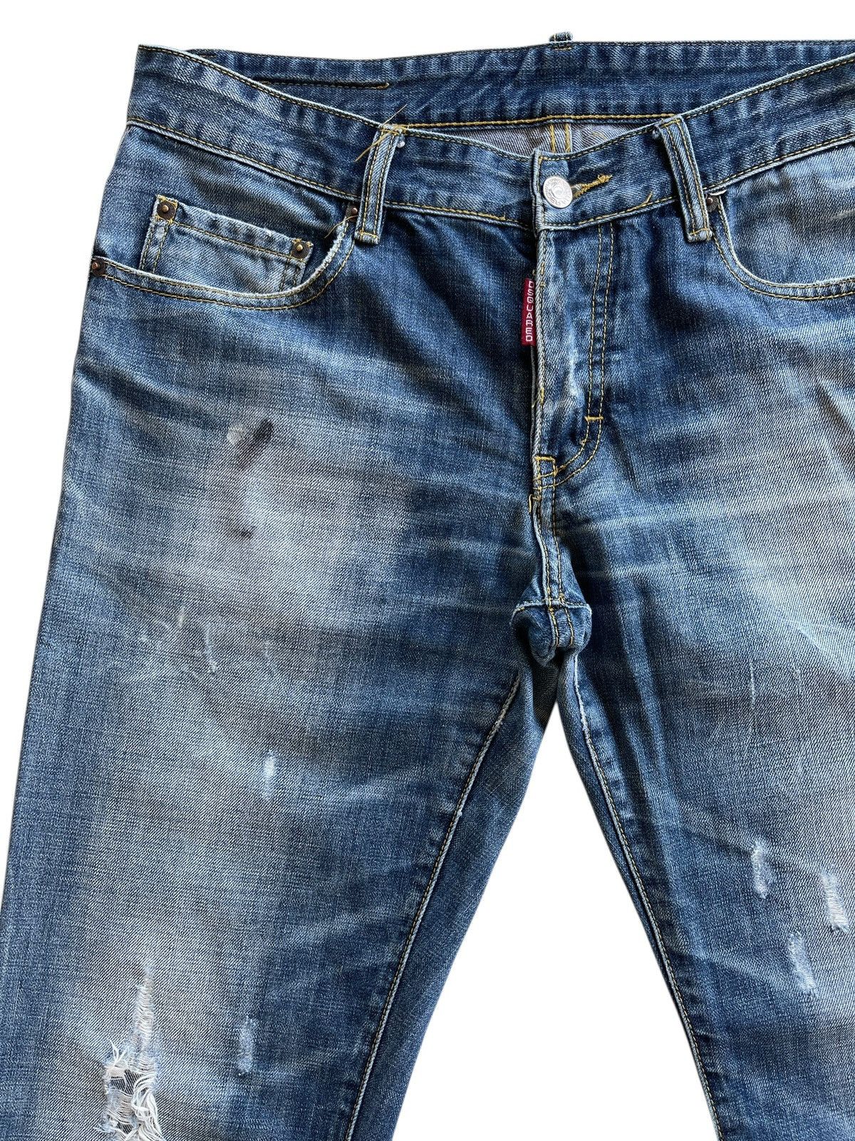 Dsquared2 Dsquared2 Distressed Denim Size US 34 / EU 50 - 5 Thumbnail