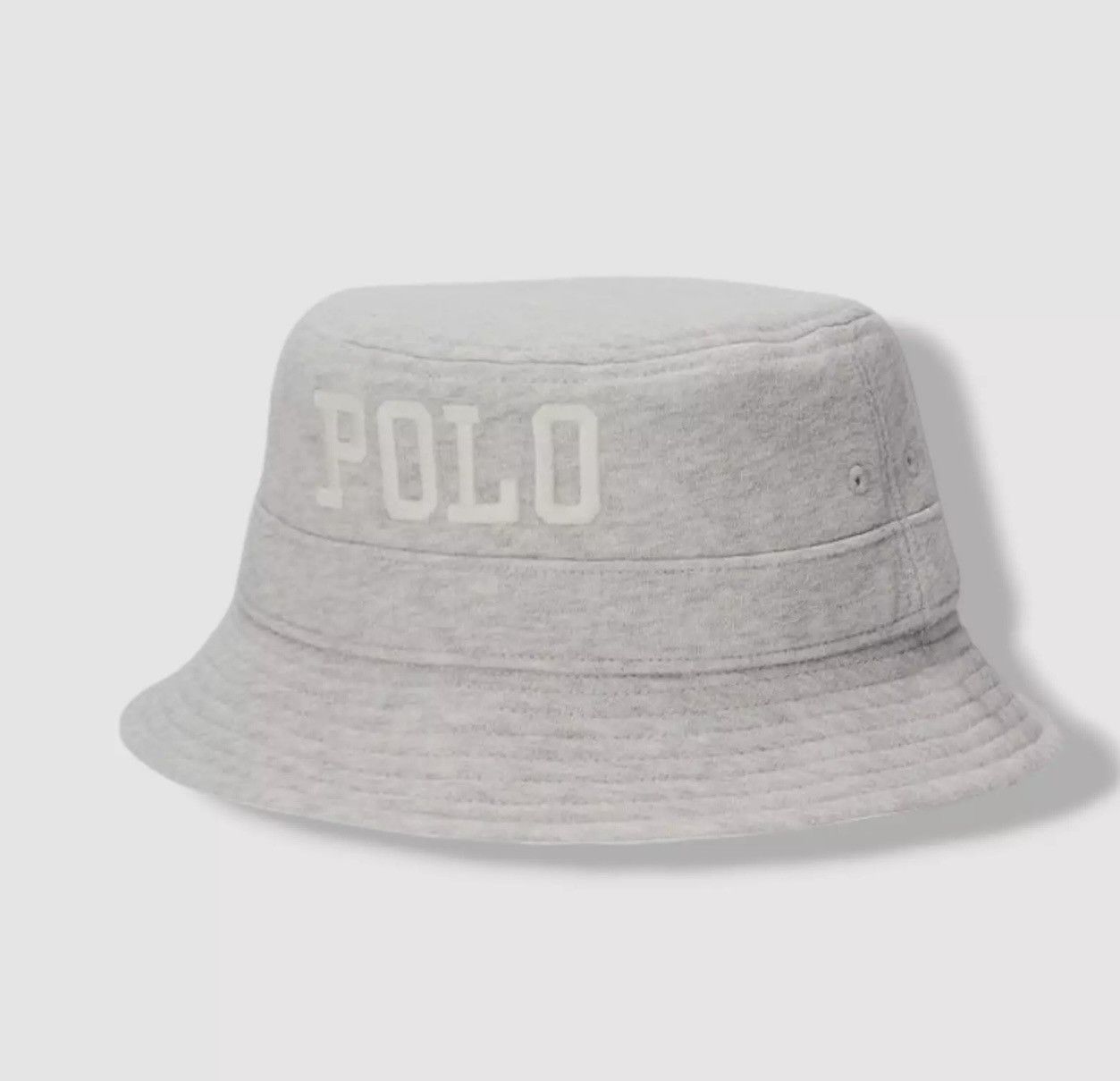 Polo Ralph Lauren Polo Ralph Lauren White/Gray Reversible Fleece & Twill Bucke Size ONE SIZE - 2 Thumbnail