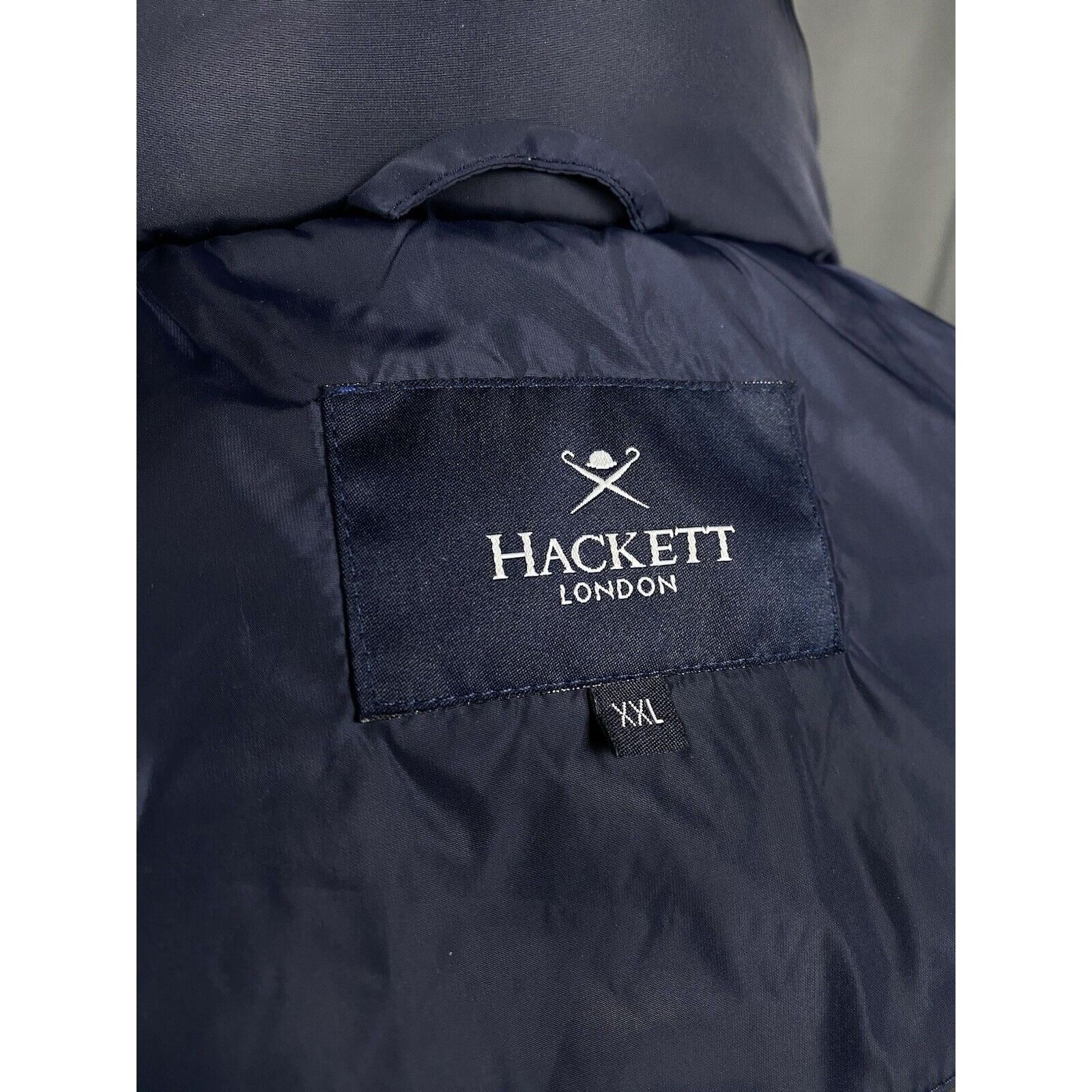 Hackett Hackett Men's Blue Quilted Insulated Jacket Size 2XL Size US XXL / EU 58 / 5 - 10 Thumbnail