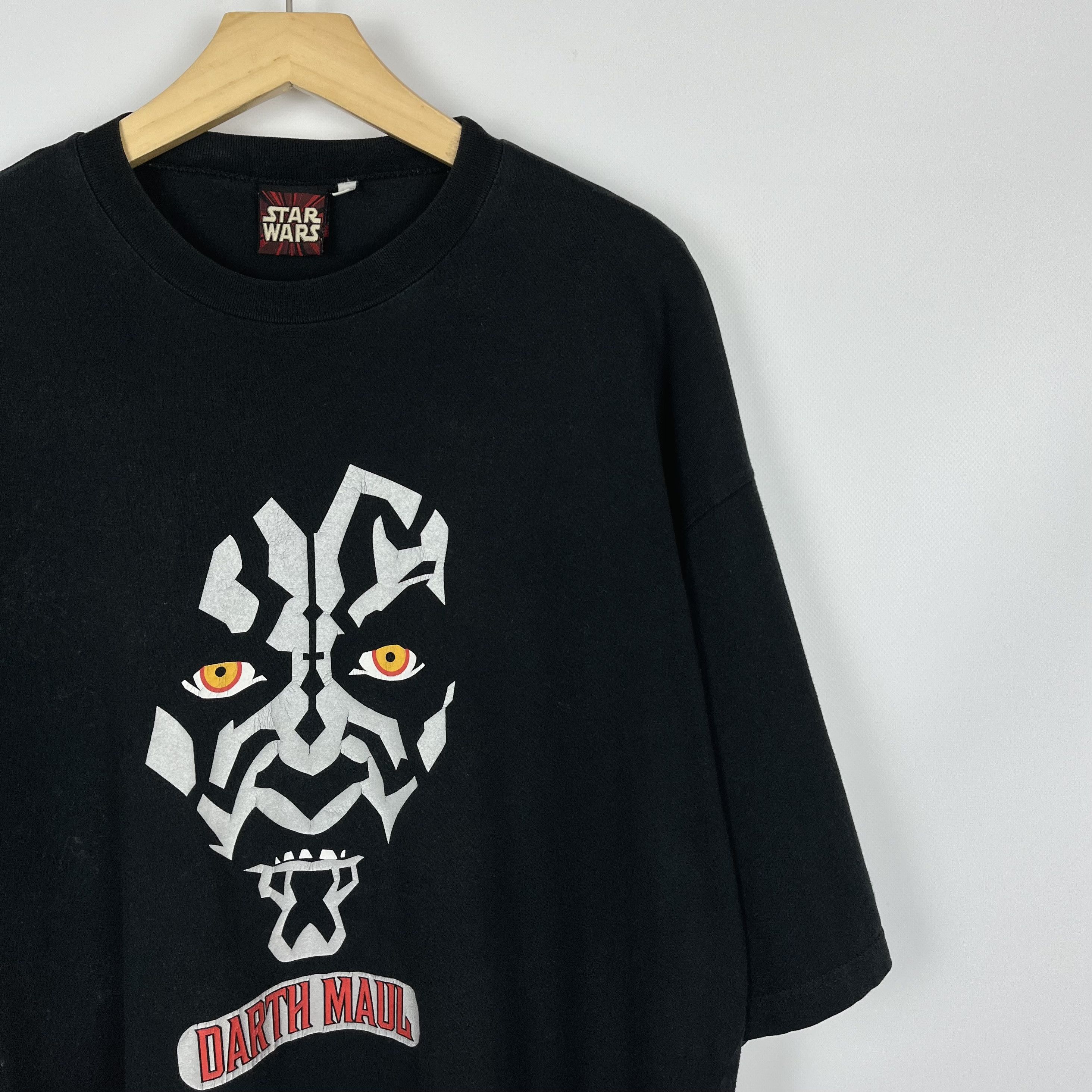 Star Wars Vintage Star Wars Darth Maul Rare Movie T Shirt 90’s Size US XXL / EU 58 / 5 - 2 Thumbnail