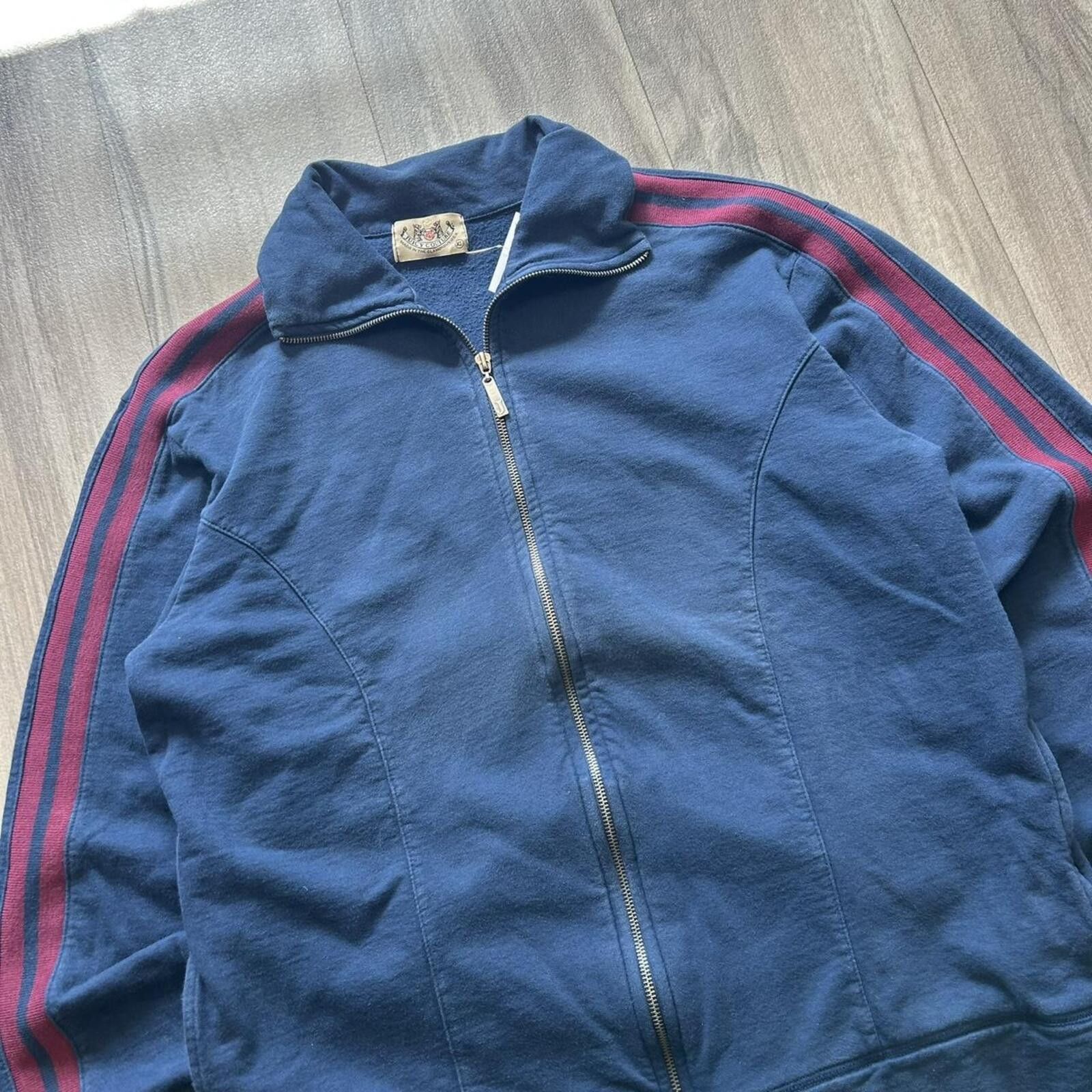 Juicy Couture Jeans Vintage 90’s y2k Juicy Couture navy zip up sweatshirt XL Size XL / US 12-14 / IT 48-50 - 2 Thumbnail