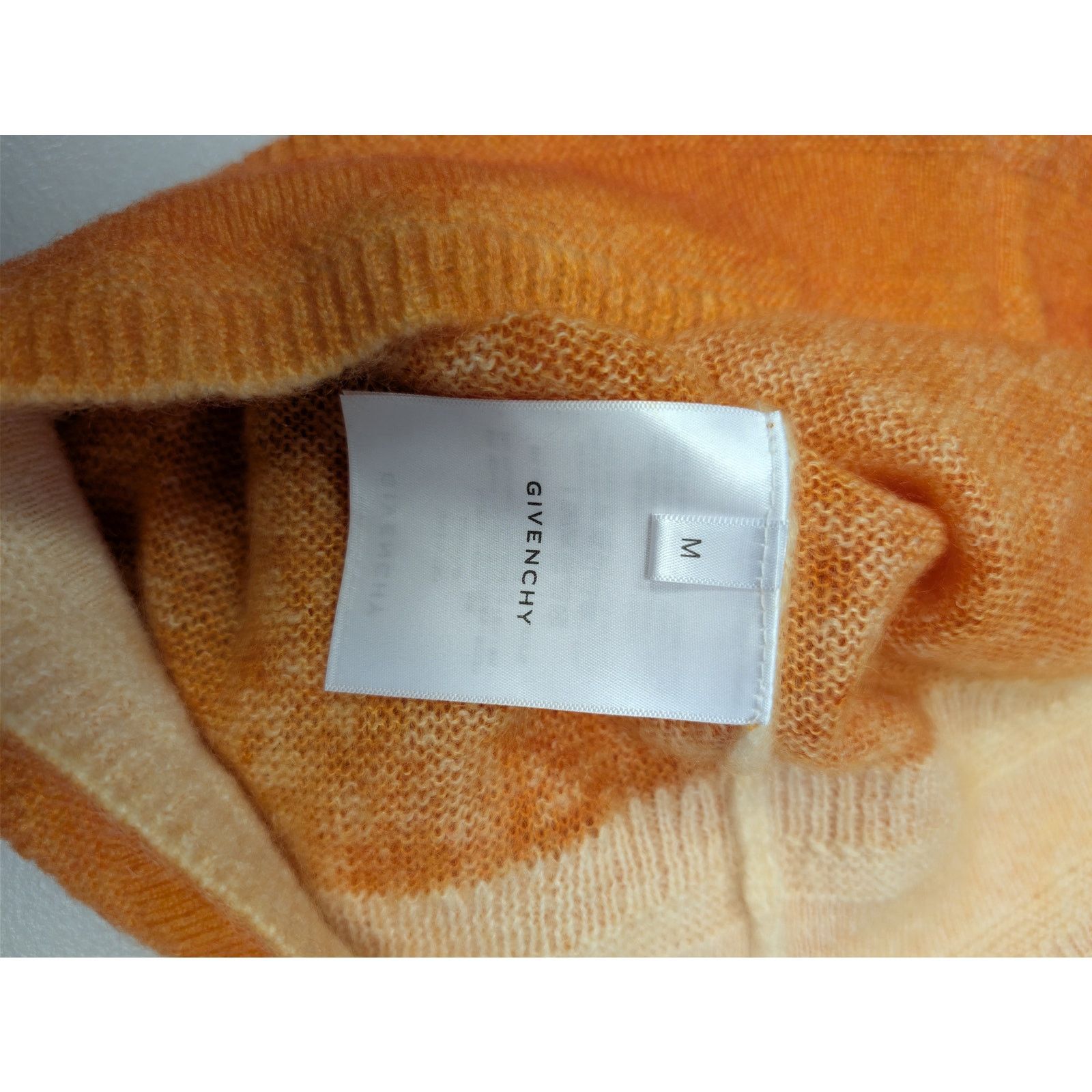Givenchy o1rshd1 Ceramics Print Crewneck Sweater in Orange Size US M / EU 48-50 / 2 - 16 Thumbnail
