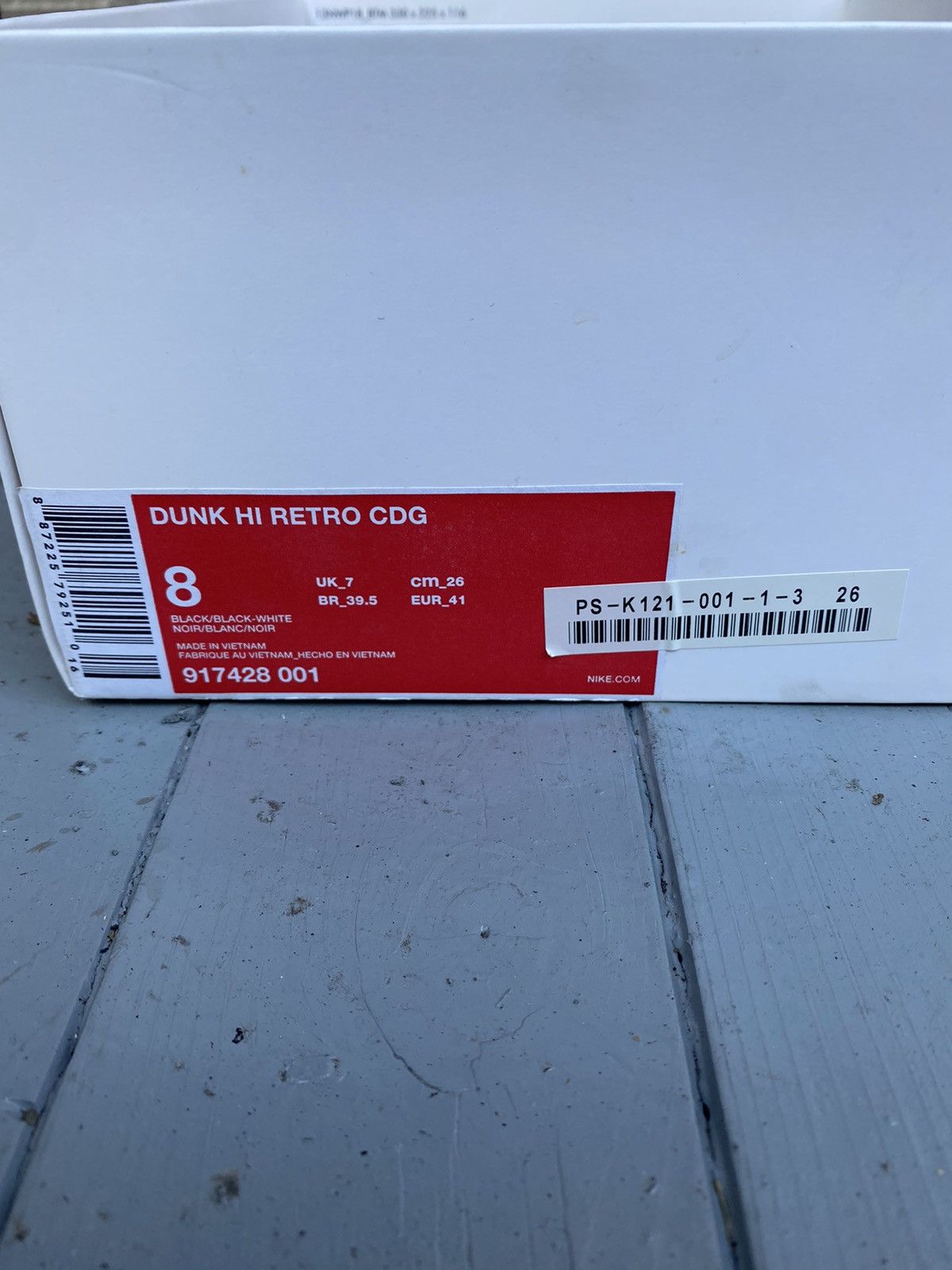 Comme des Garcons Homme Plus × Nike Nike Dunk Hi Retro CDG Size US 8 / EU 41 - 11 Thumbnail
