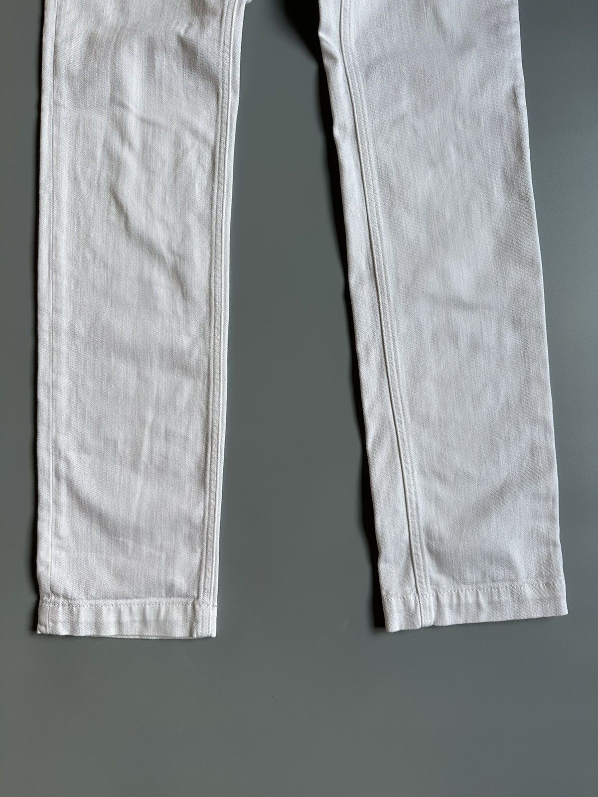 Dolce & Gabbana Vintage Dolce & Gabbana Women White Tight Fit Jeans Size 29 Size 29" - 3 Thumbnail