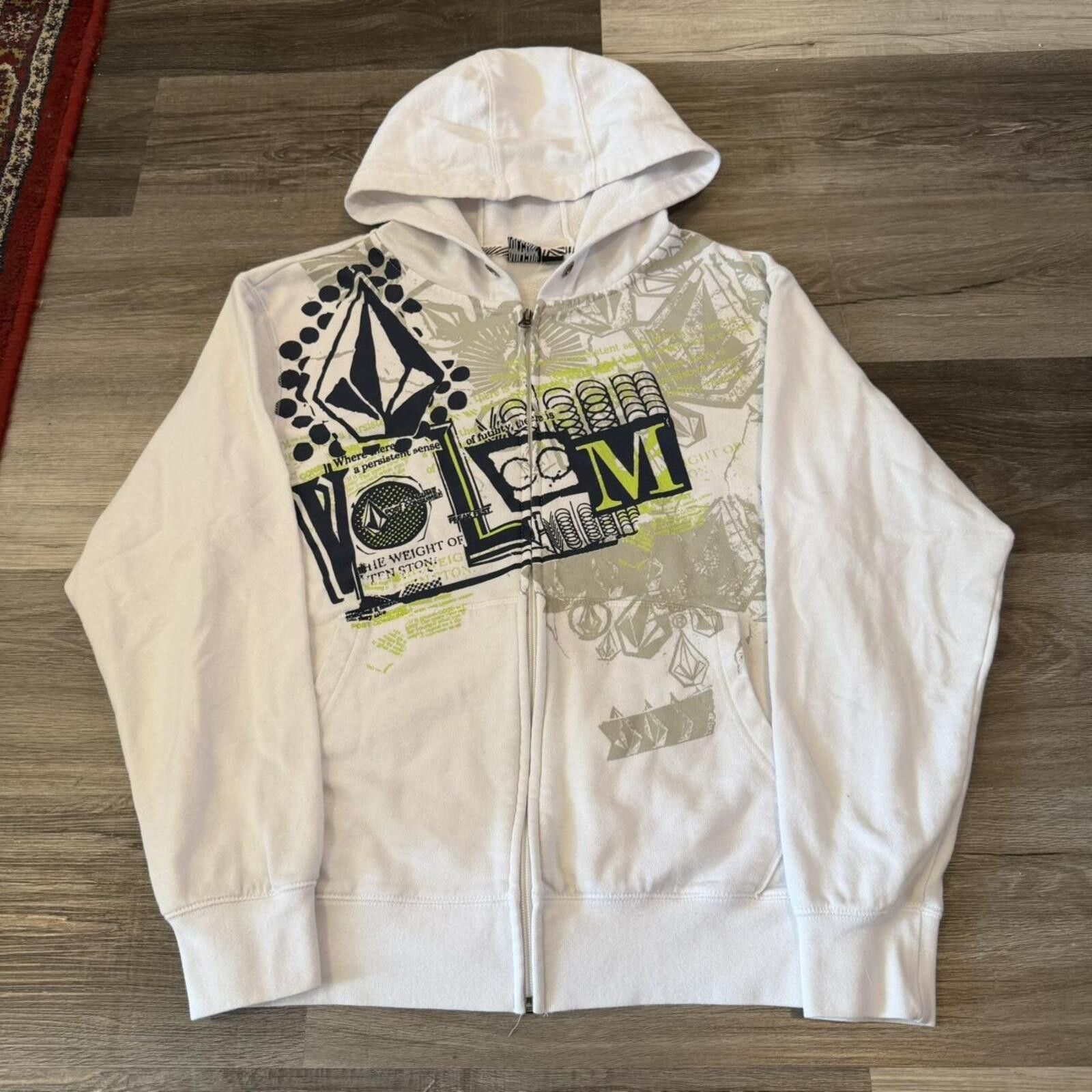 Volcom Vintage volcom stone zip up hoodie 00s S Y2K Size US S / EU 44-46 / 1 - 2 Thumbnail