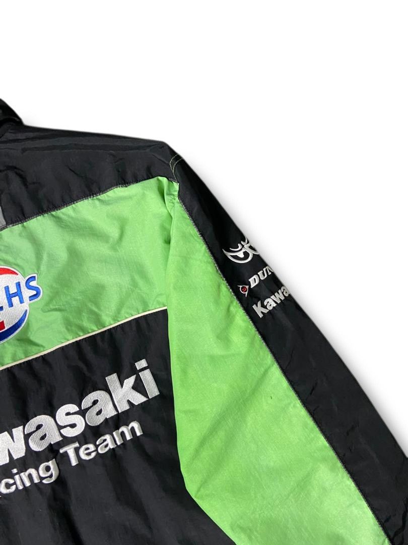 Japanese Brand Vintage MOTOGP x KAWASAKI Racing Jacket (135) Size US L / EU 52-54 / 3 - 5 Thumbnail