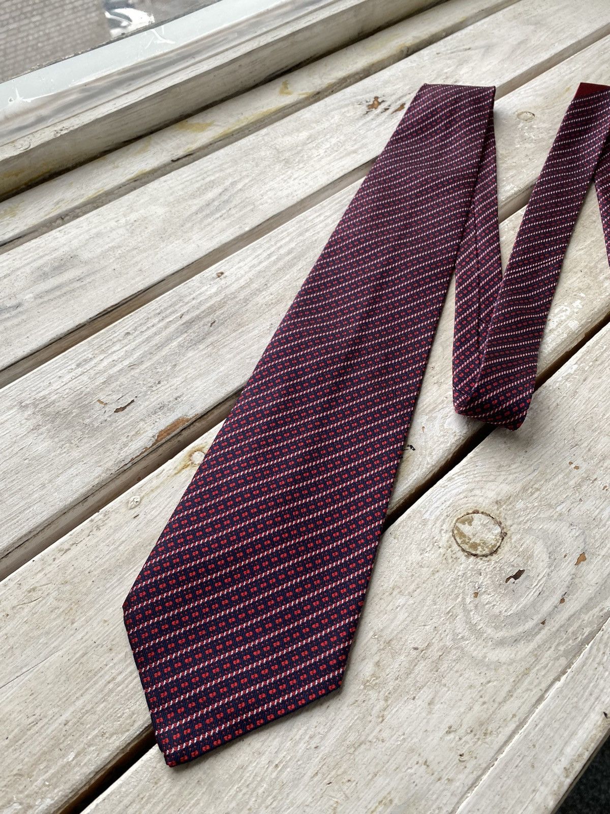 Designer × Santostefano Stefano Ricci Men’s Tie Pure Silk Geometric Size ONE SIZE - 2 Thumbnail