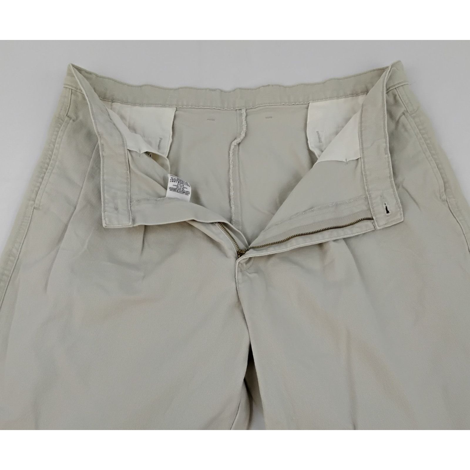 Polo Ralph Lauren Polo Jeans Co. Ralph Lauren Pleated Chino Men's 38x30 Beige Size US 38 / EU 54 - 6 Thumbnail