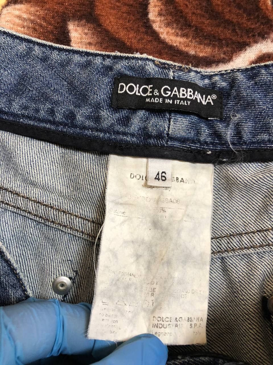 Dolce & Gabbana Vintage Dolce & Gabbana Denim Jeans Baggy Y2K Metal Logo DG Size 32" / US 10 / IT 46 - 2 Thumbnail