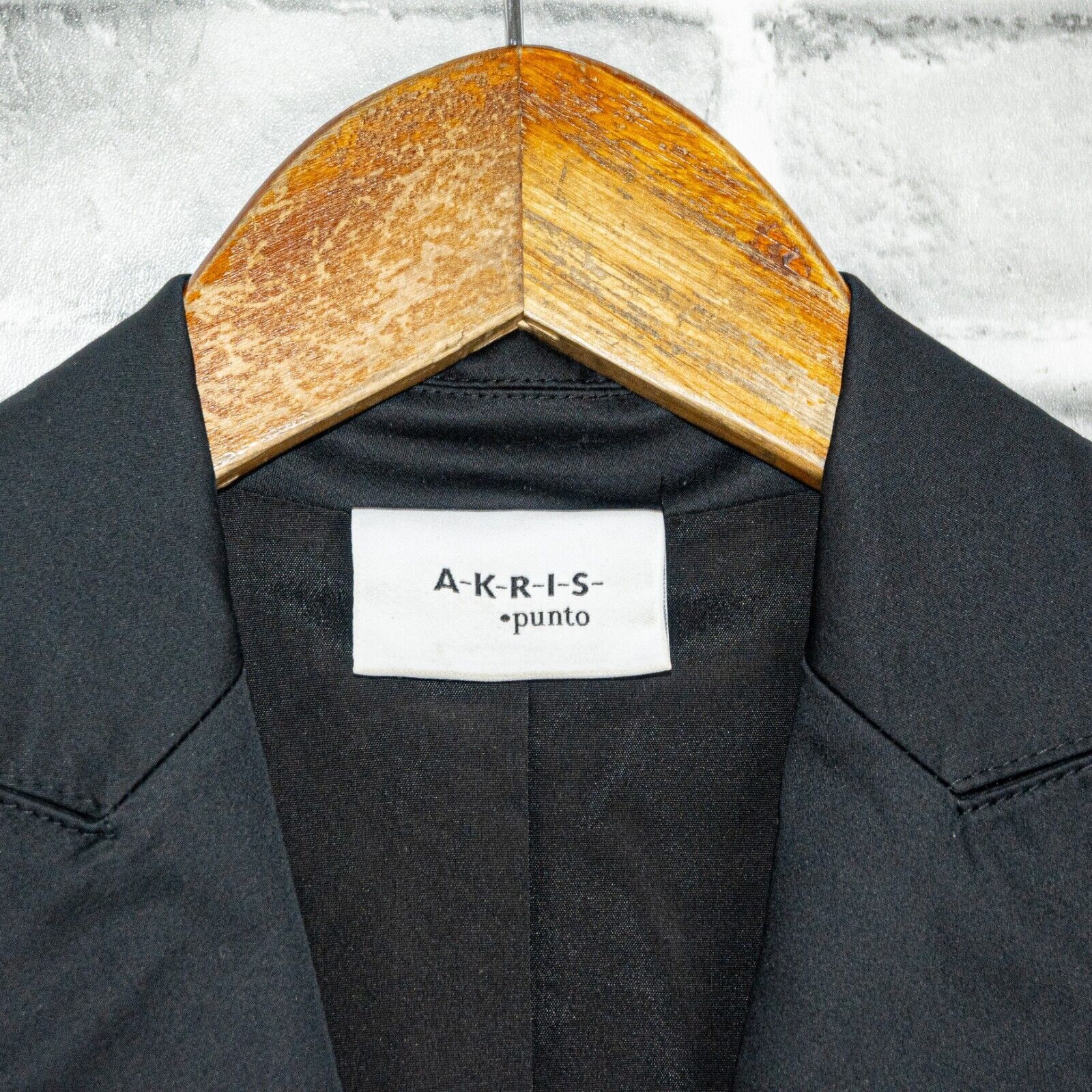 Akris Akris Punto Women's Black Blazer Jacket Size 2 Mesh Sleeve Size XS / US 0-2 / IT 36-38 - 3 Thumbnail