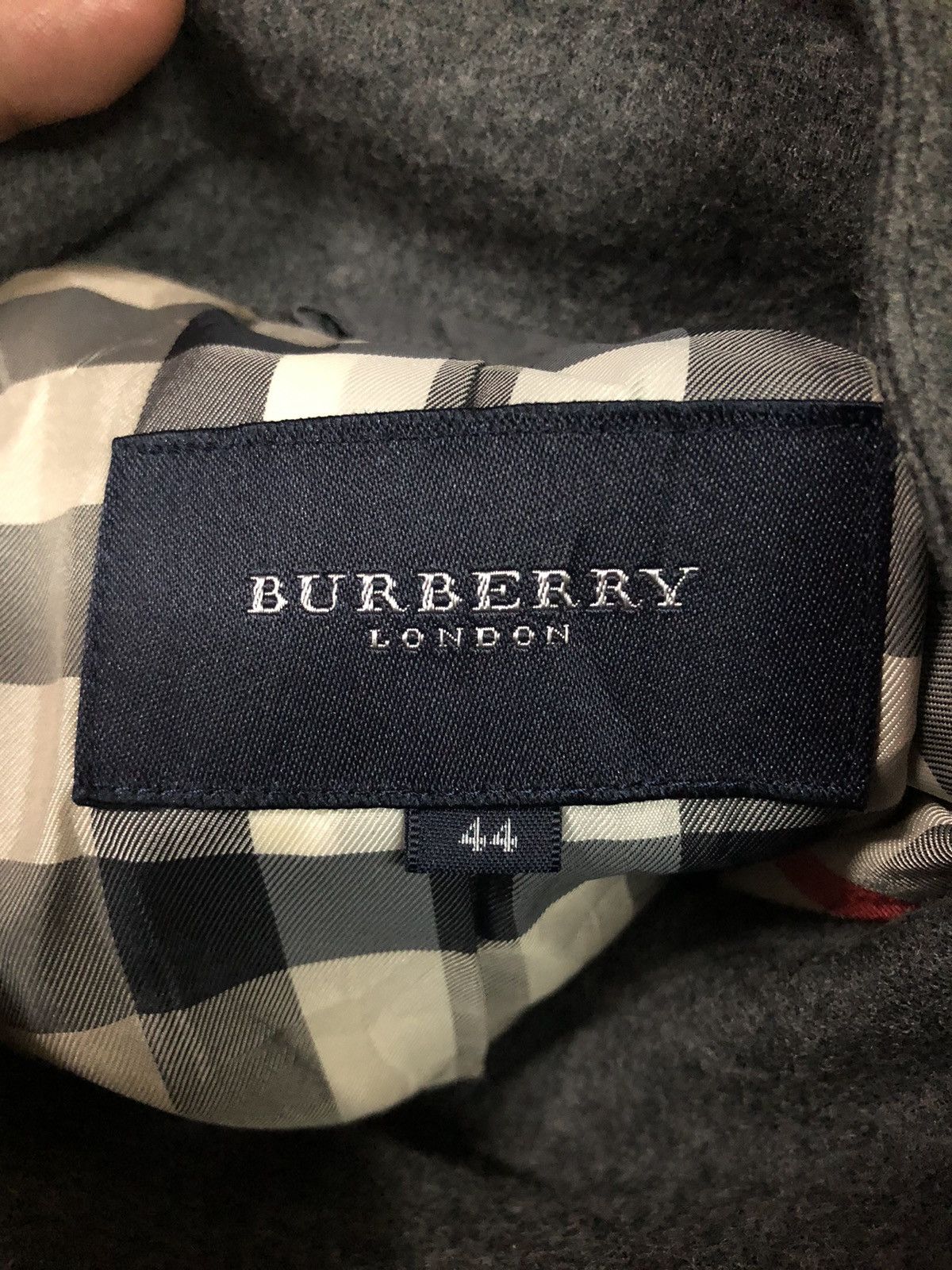 Burberry Burbery London Wool Jacket Size S / US 4 / IT 40 - 3 Thumbnail