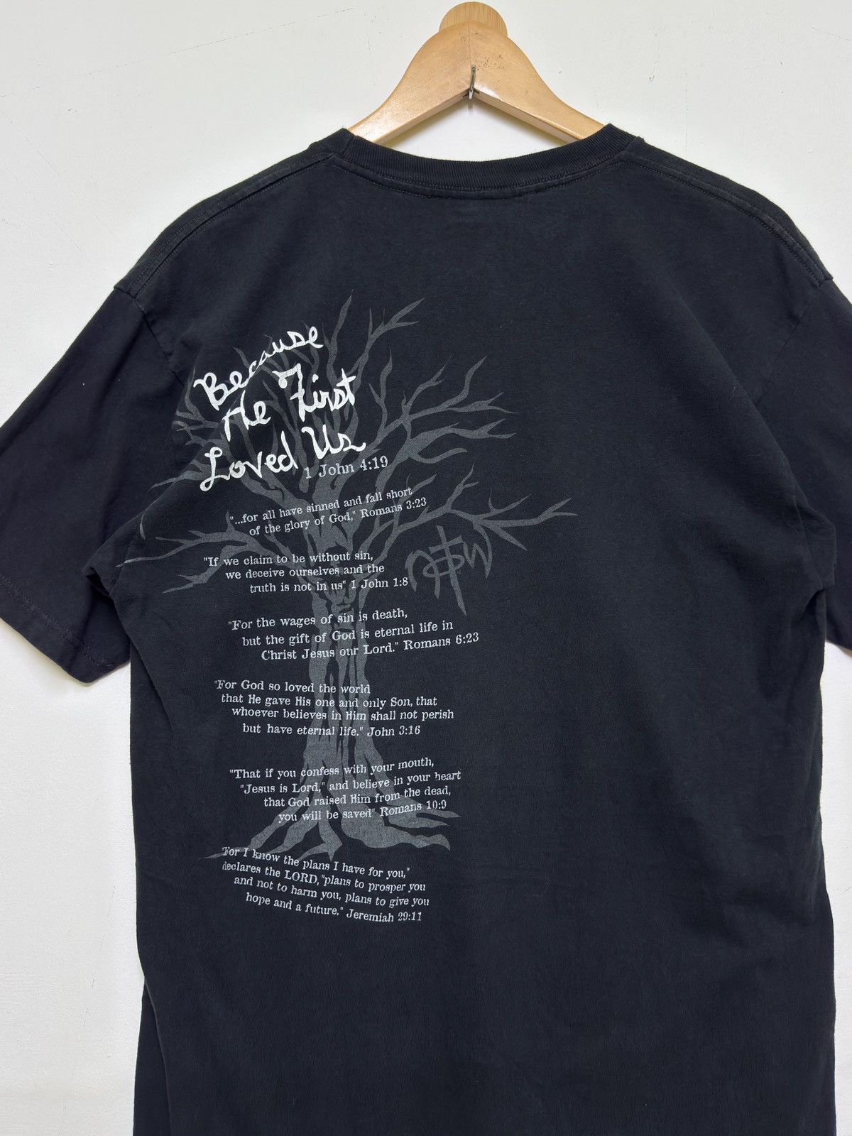 14th Addiction Y2k NOTW Jesus Tree Graphic Tee Christian Size US M / EU 48-50 / 2 - 10 Thumbnail
