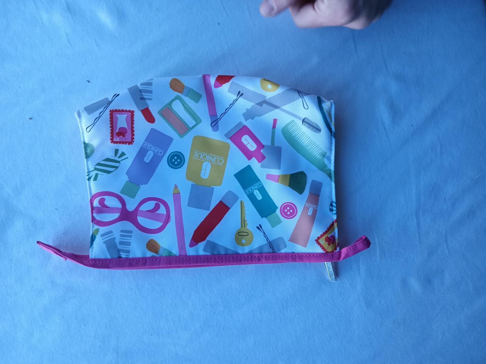 Clique Colorful Cosmetic Pouch with Fun Design Size ONE SIZE - 2 Thumbnail