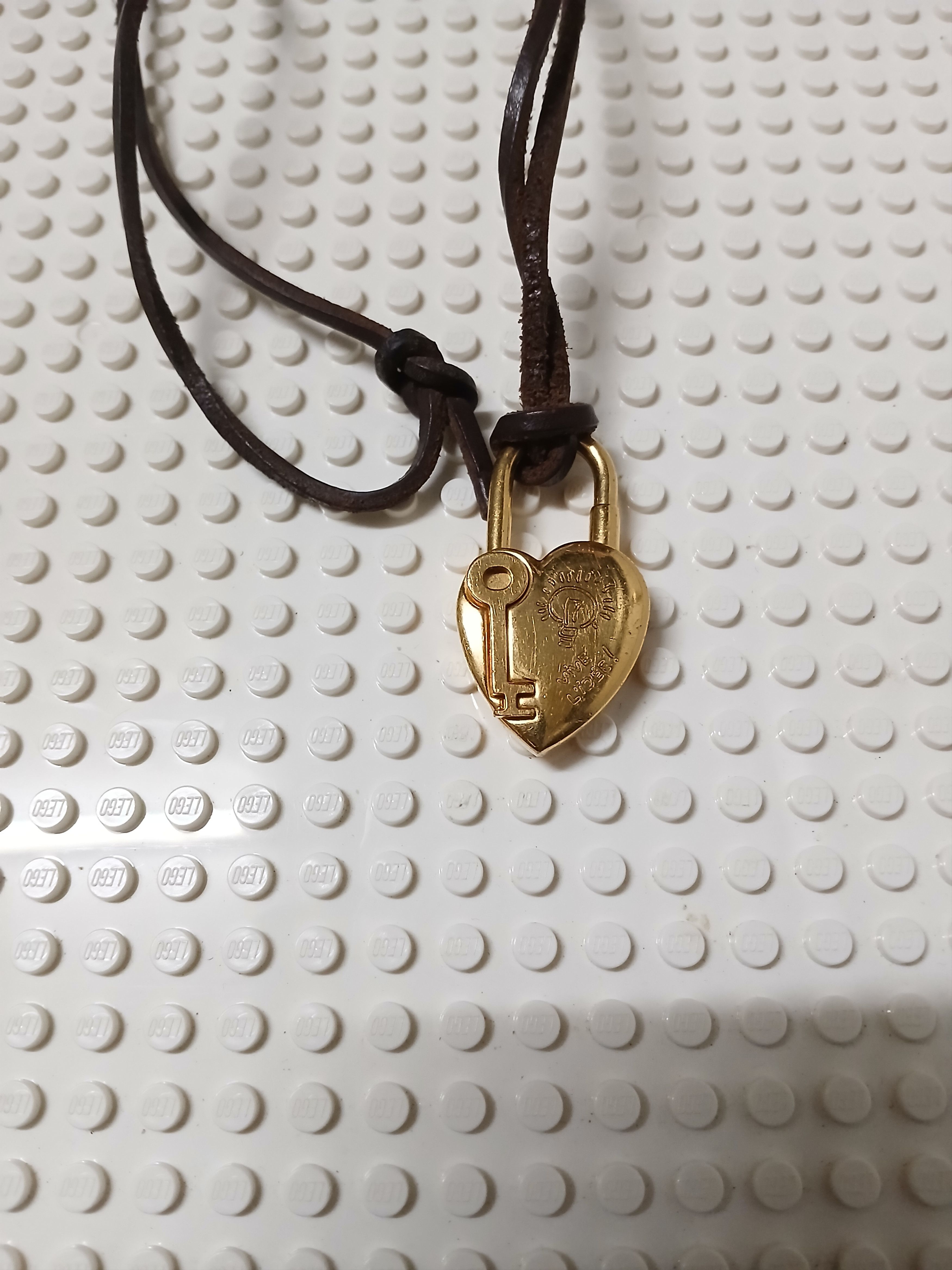 Hermes Hermes Cadena Padlock Fantasy Heart Gold Lock Limited 2004 Size ONE SIZE - 2 Thumbnail
