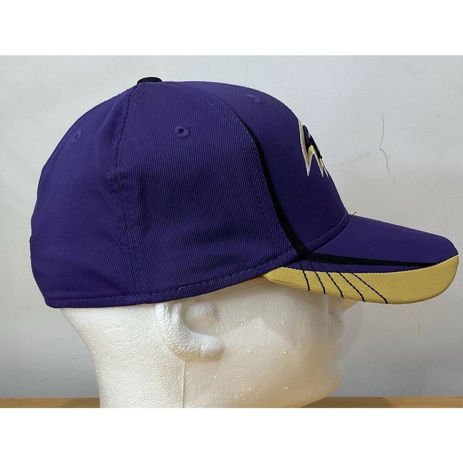 Reebok Vintage Baltimore Ravins Hat Mens Reebok S/M Raised Logo Size ONE SIZE - 4 Thumbnail