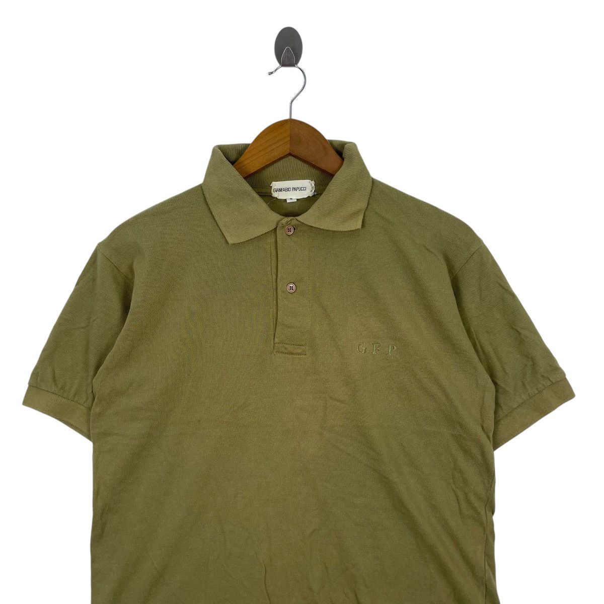 Vintage Gianfabio Papucci Polo Tee Shirt Size US S / EU 44-46 / 1 - 2 Thumbnail