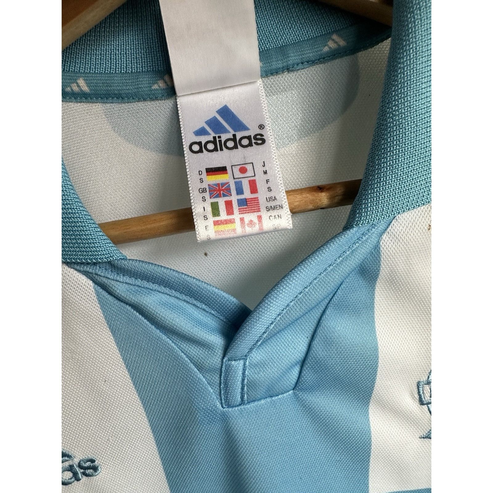Adidas Football shirt soccer FC Olympique Marseille Home 2000/2001 Size US S / EU 44-46 / 1 - 7 Thumbnail