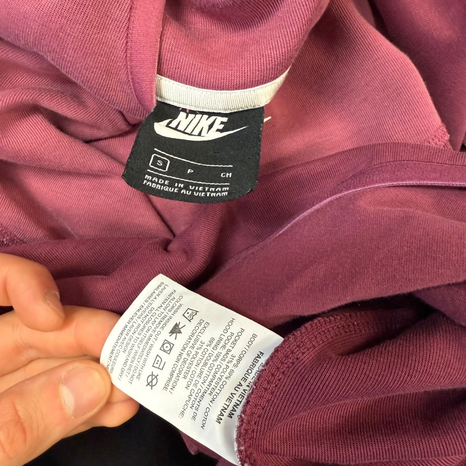 Nike Nike S women’s tech fleece oversize hoodie purple hoodie Size S / US 4 / IT 40 - 10 Thumbnail