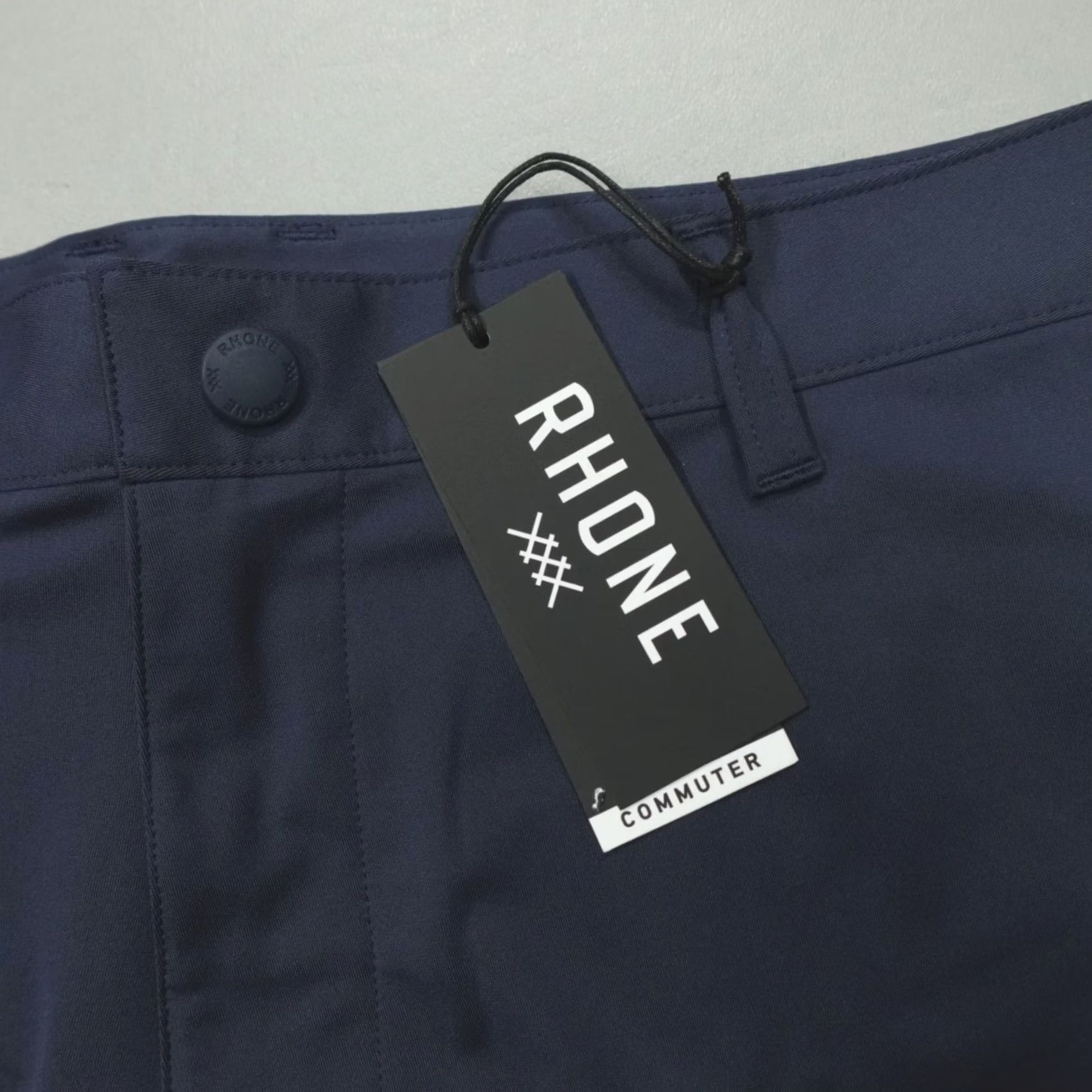 Rhone Rhone Slim 5 Pocket Pants Shirt? 33" Inseam Navy Blue Men 36 Inseam 33 Rhone Commuter 5 Pocket Pants Skinny Performance Size 36 Navy 33" Inseam Size US 36 / EU 52 - 2 Thumbnail