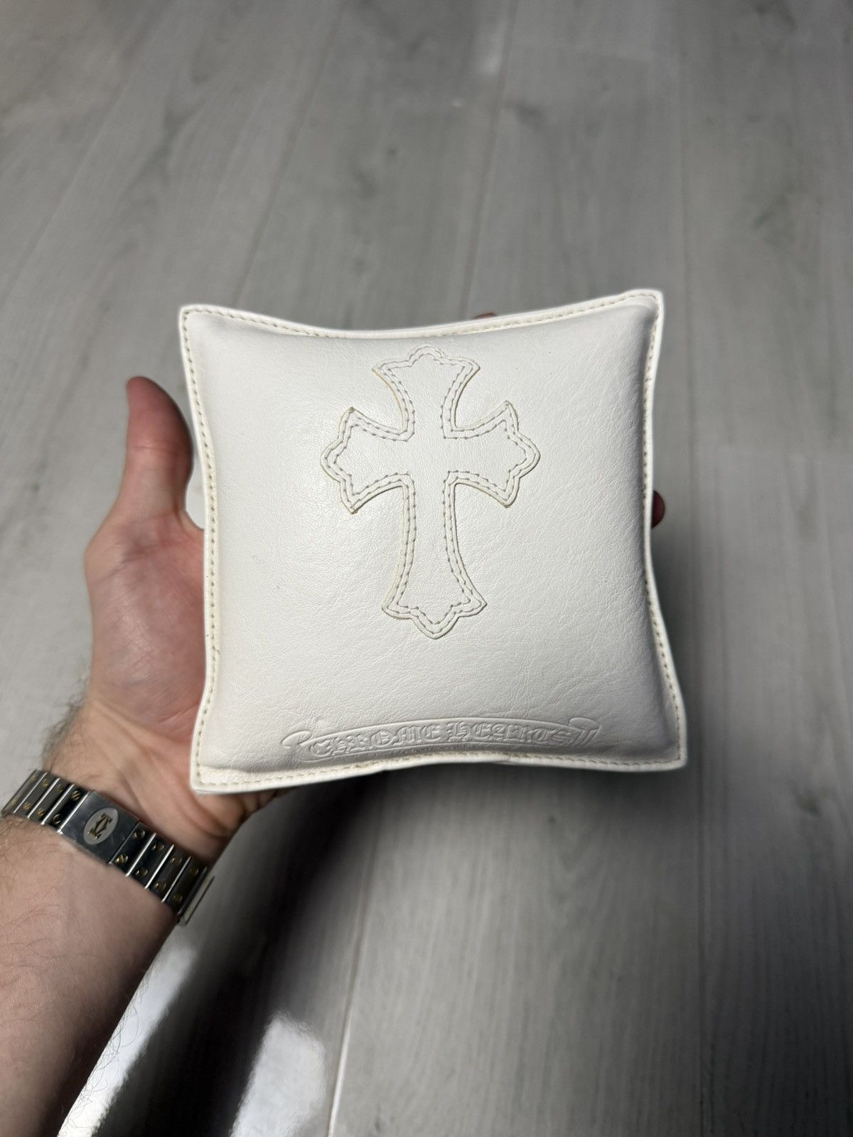 Chrome Hearts Chrome Hearts Leather Cross Patch Jewelry Pillow Paperweight Size ONE SIZE - 2 Thumbnail