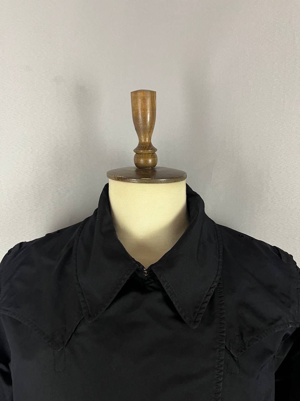 Stone Island Stone Island AW 08/09 Davit Trench Coat Jacket Black Size US L / EU 52-54 / 3 - 3 Thumbnail