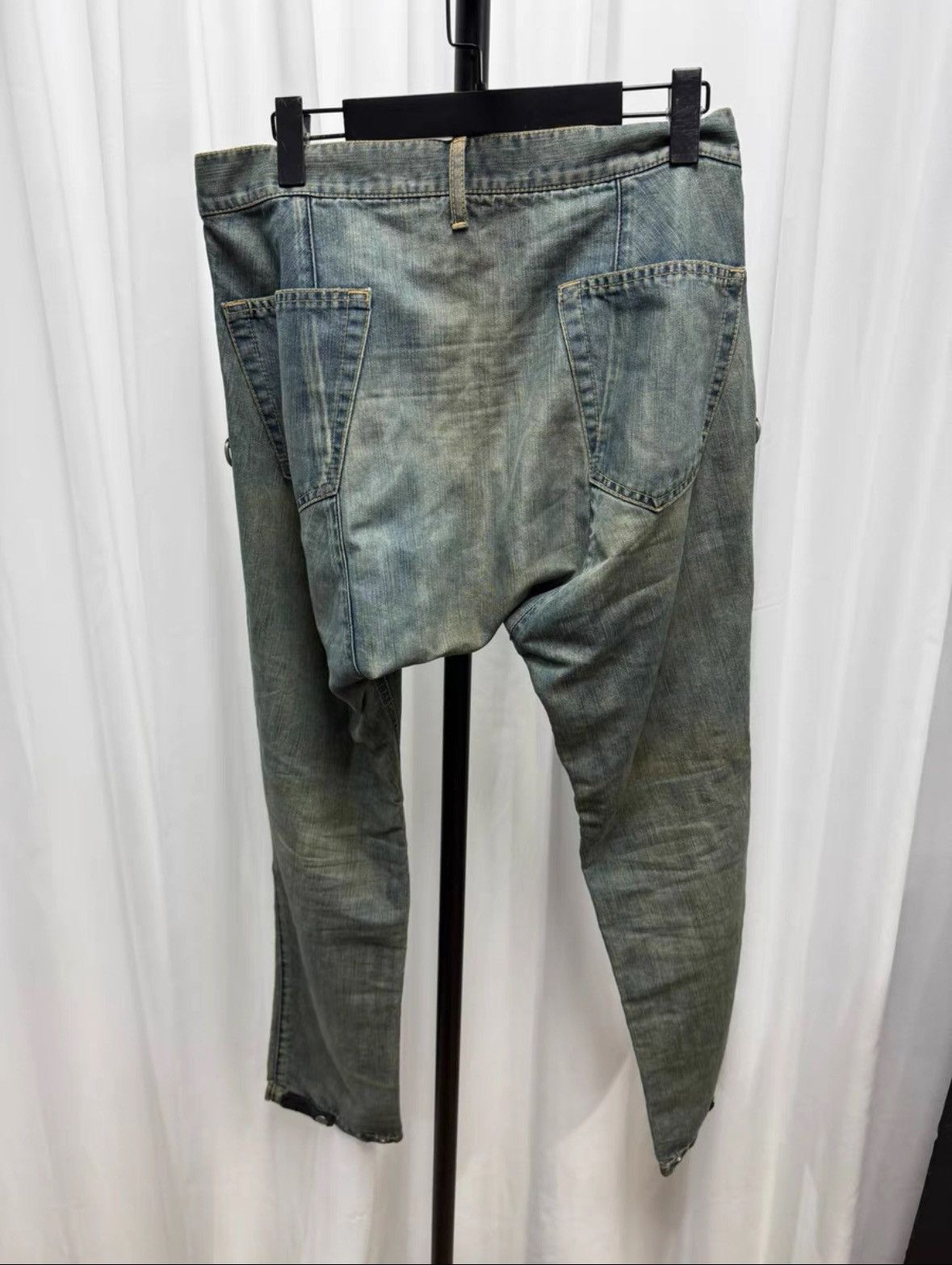 Junya Watanabe Junya Watanabe Washed Harem Jeans Size US 32 / EU 48 - 6 Thumbnail