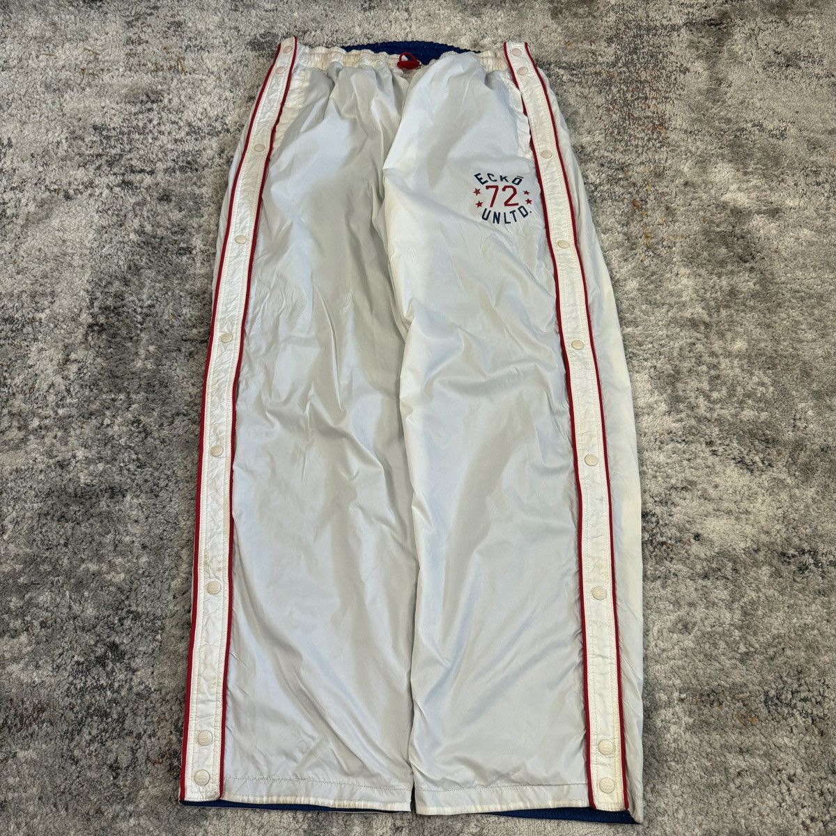 Ecko Unltd. × JNCO × Vintage Crazy Vintage y2k Ecko Reversible baggy track pants Size US 34 / EU 50 - 4 Thumbnail