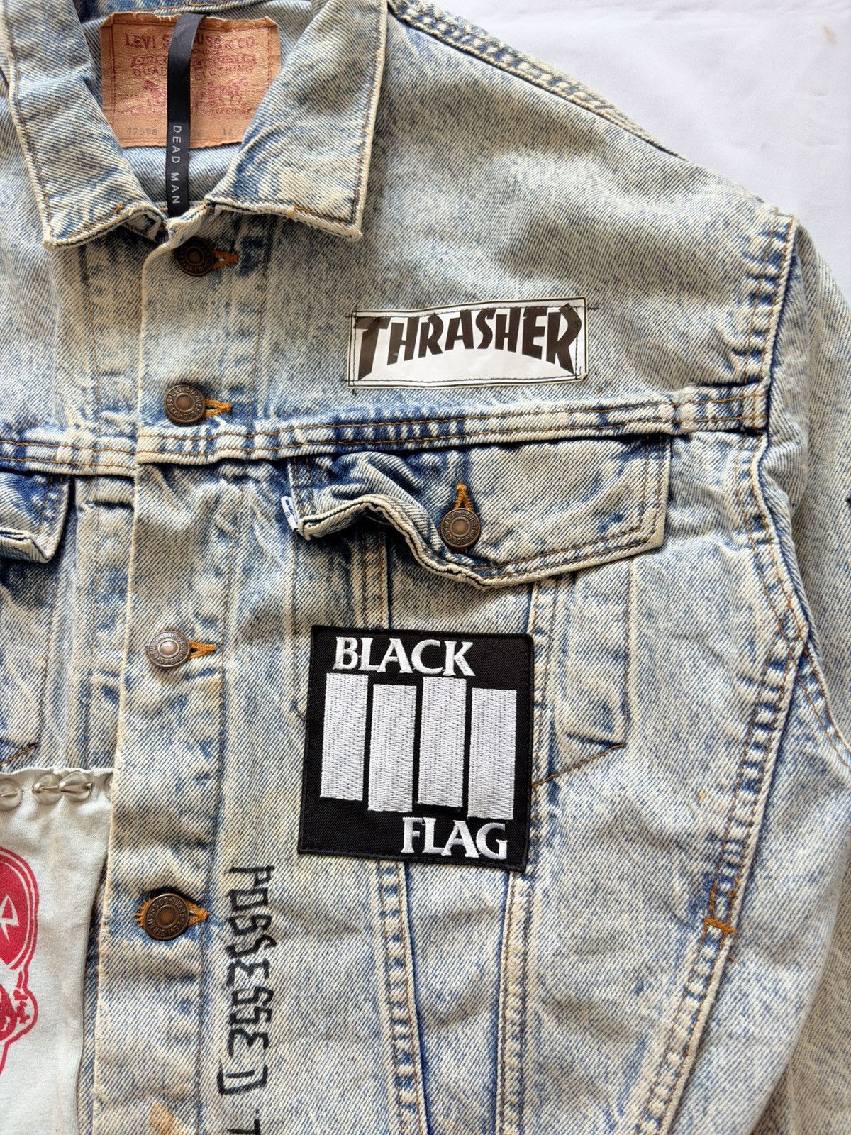 Levi's Vintage Clothing LEVIS TRUCKER JACKET PATCHWORK Size US M / EU 48-50 / 2 - 3 Thumbnail