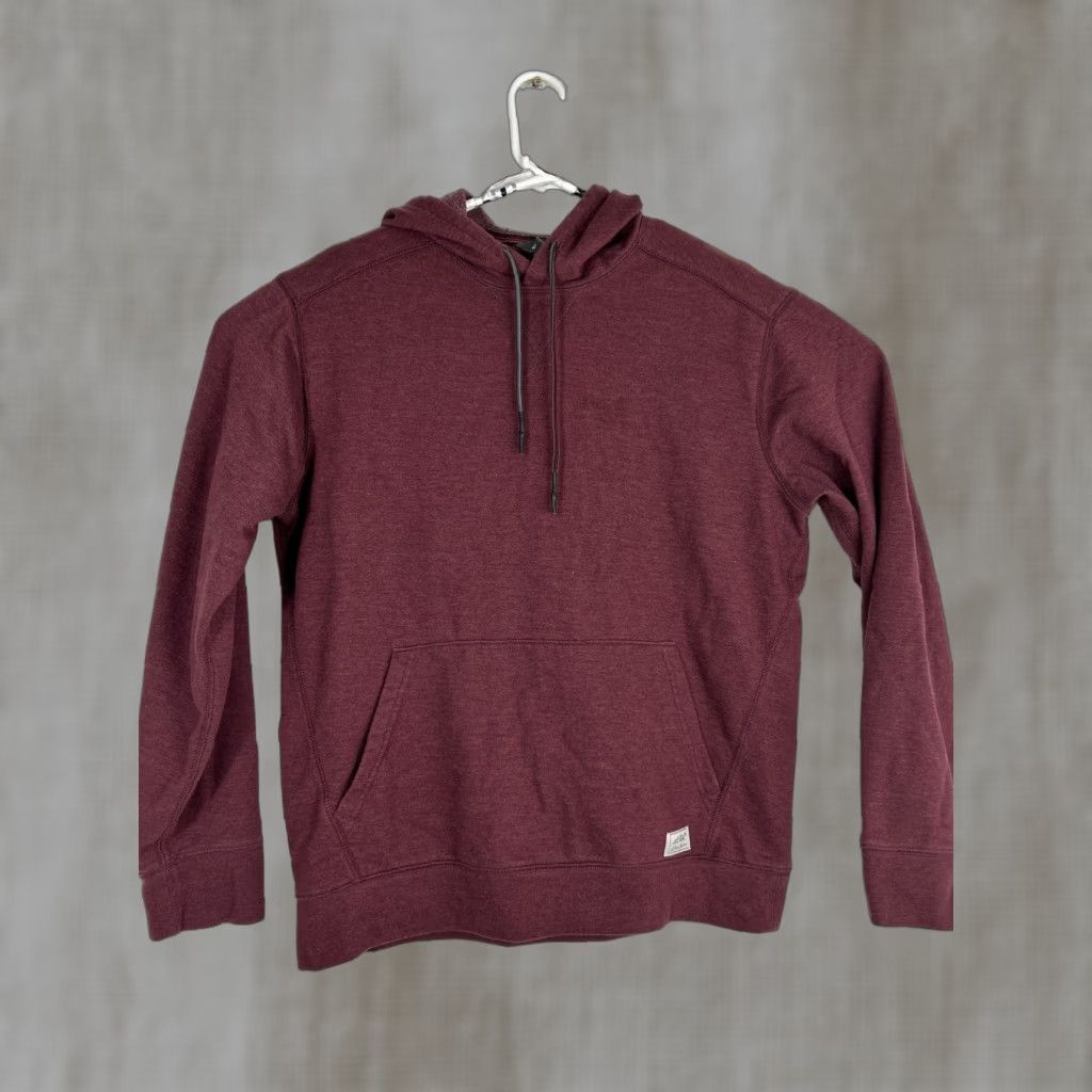 Eddie Bauer VINTAGE Eddie Bauer Mens Hoodie Pullover Everyday Cotton Blend Red Maroon M Adult Mens Size US M / EU 48-50 / 2 - 1 Thumbnail