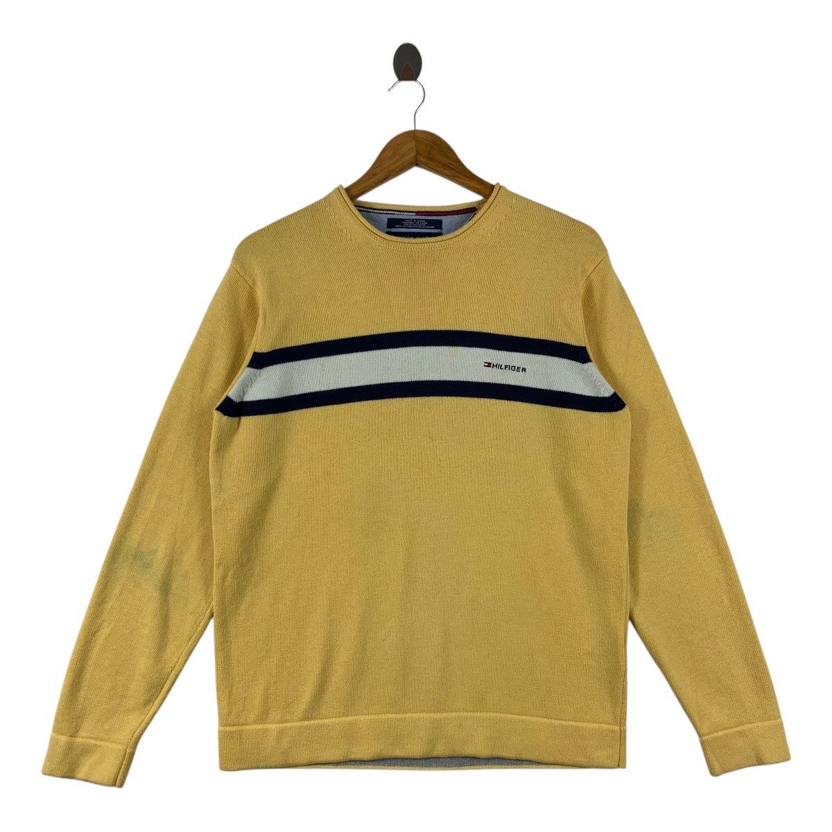 Tommy Hilfiger TOMMY HILFIGER Small logo embroidery sweatshirt Size US S / EU 44-46 / 1 - 1 Thumbnail