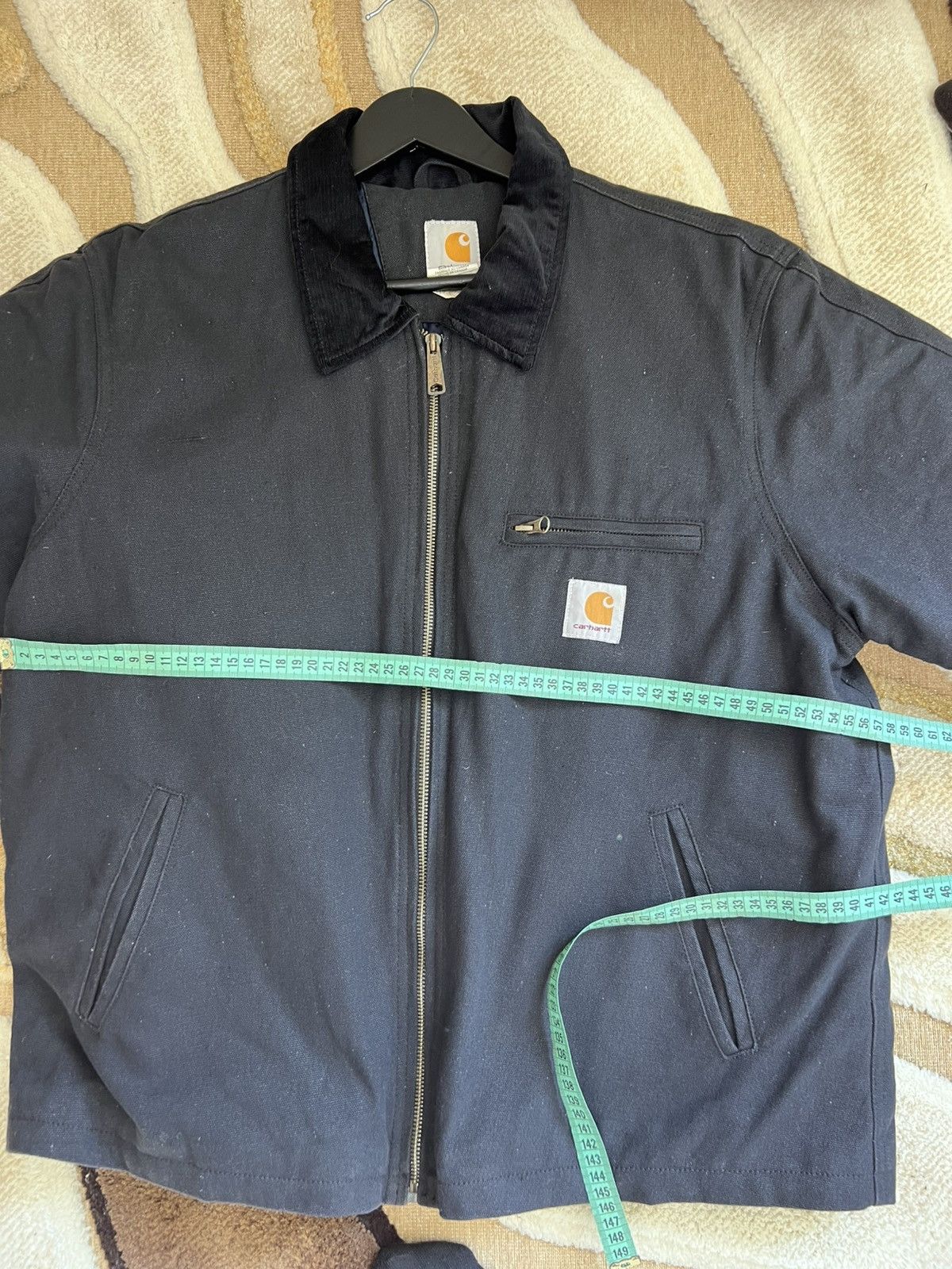Carhartt VTG Carhartt Detroit Active! Work Faded Washed 90s Jacket Size US M / EU 48-50 / 2 - 11 Thumbnail