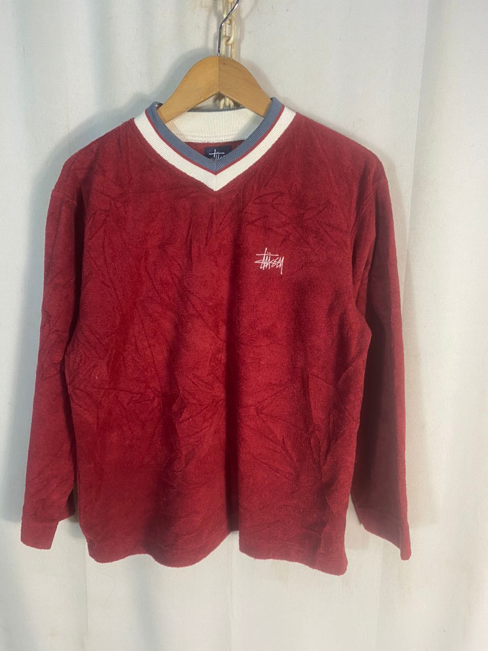 Stussy Unisex 🔥Vintage stussy long Sleeve Shirt Size US M / EU 48-50 / 2 - 2 Thumbnail