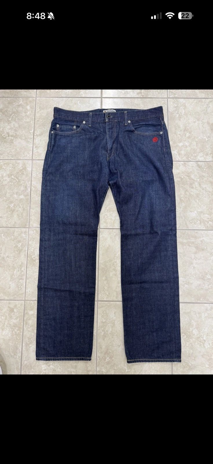 Bape denim pants sz xl