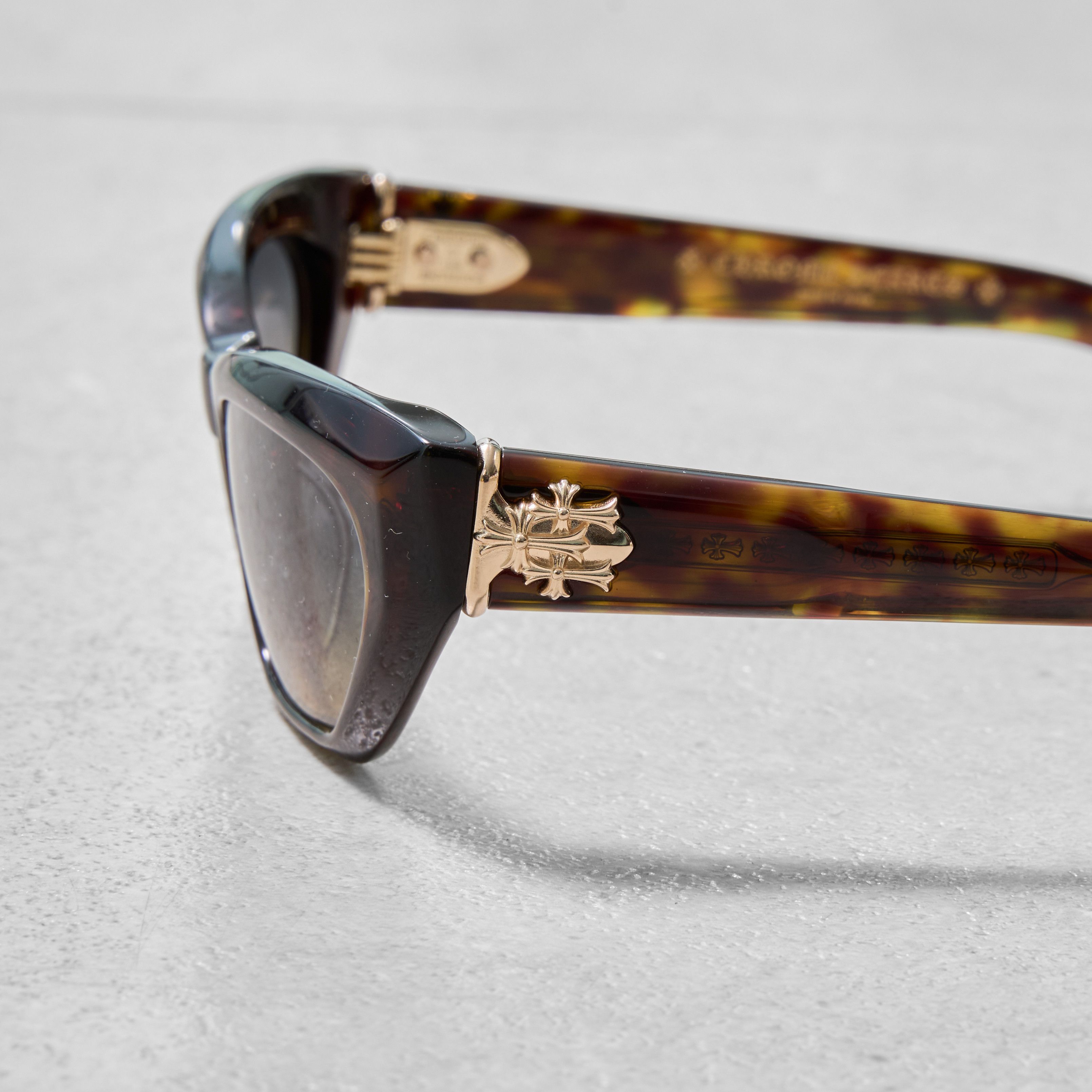 Chrome Hearts CHROME HEARTS HALLLA BALUUUU Dark Tortoise Size ONE SIZE - 4 Thumbnail