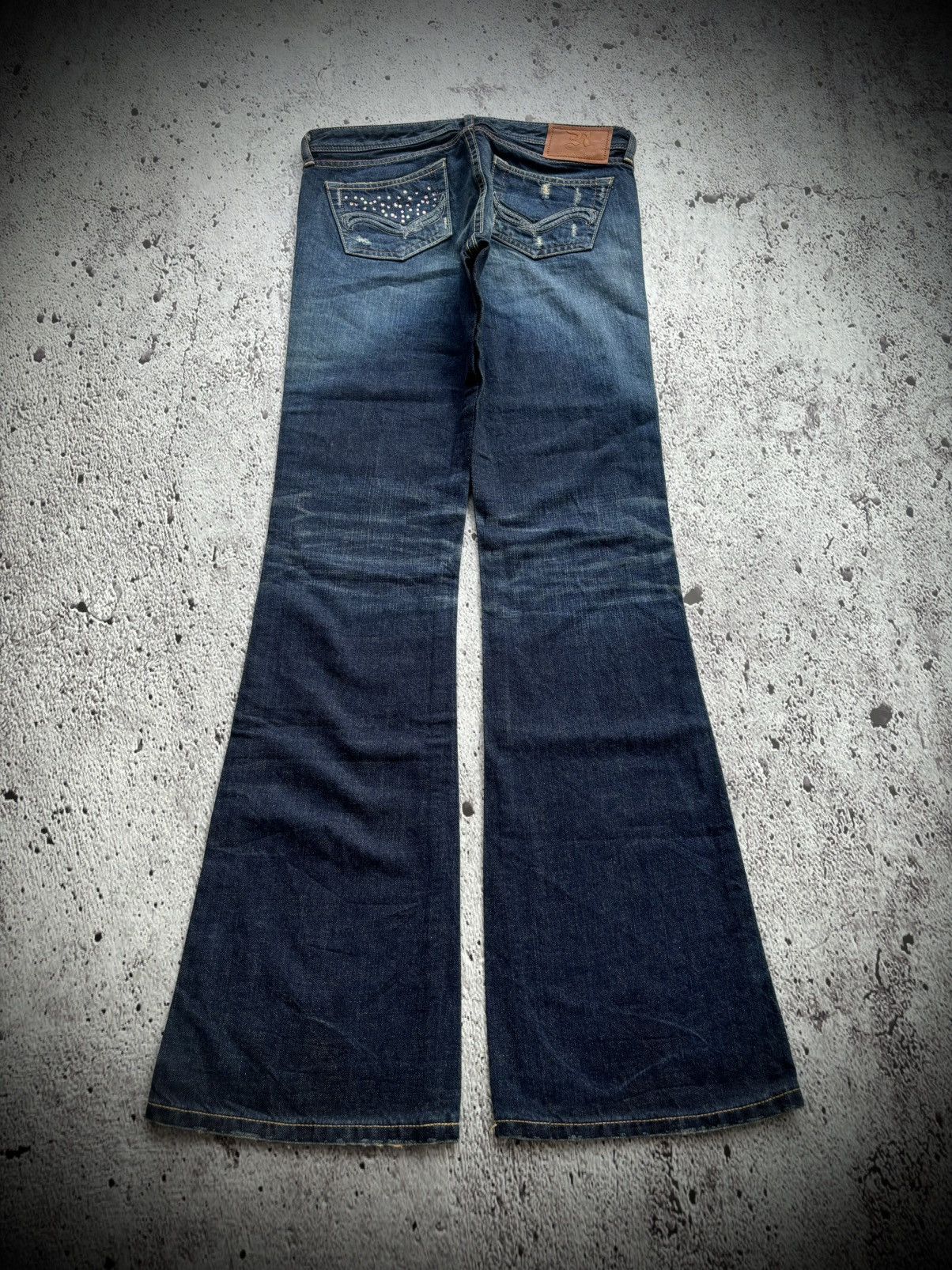 Tornado Mart Y2k Flare jeans vienus jeans something edwin Jeans Size US 30 / EU 46 - 1 Thumbnail