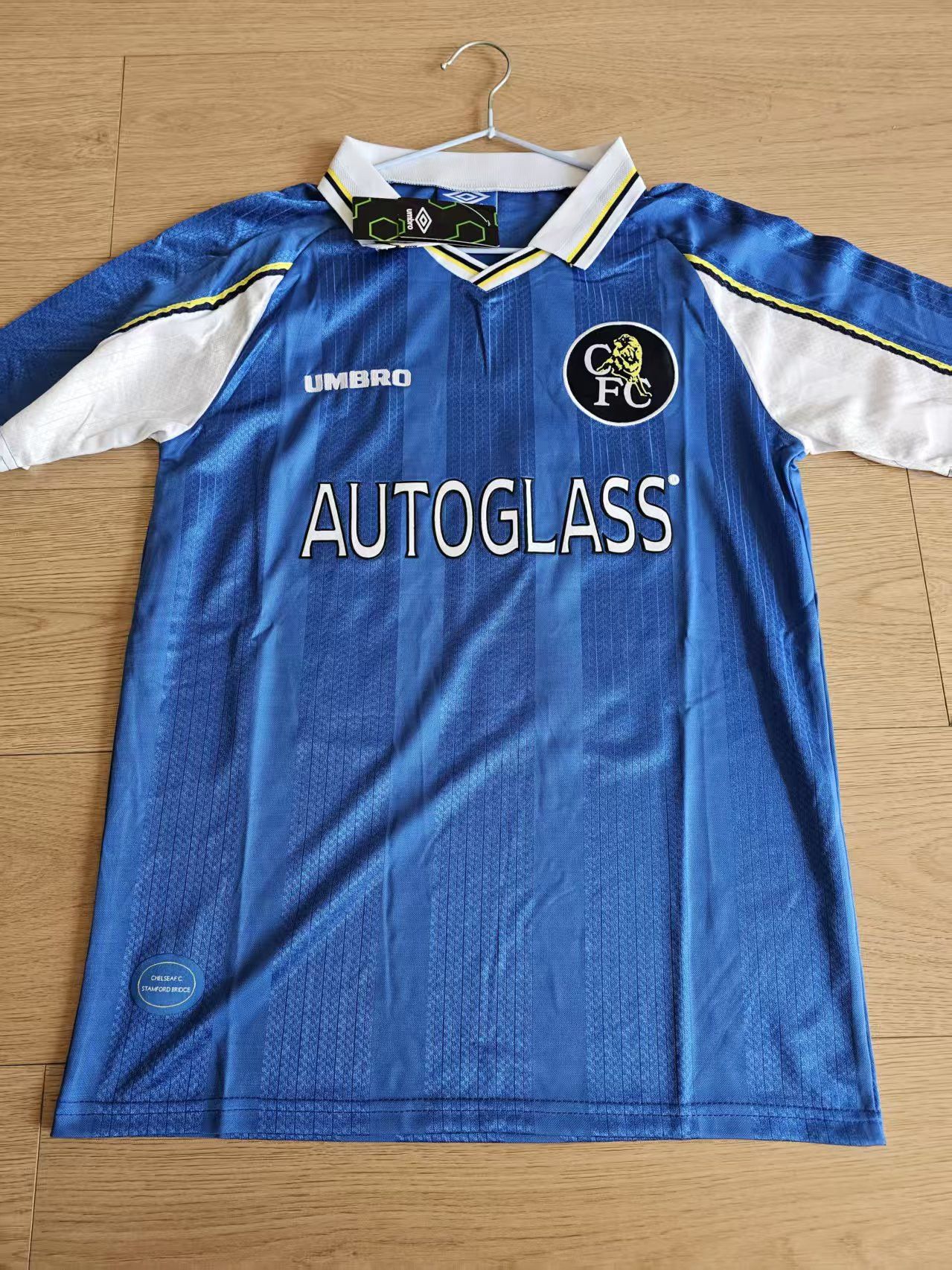 Other 1997 1999 Chelsea #25 Gianfranco Zola Jersey Size US XXL / EU 58 / 5 - 2 Thumbnail
