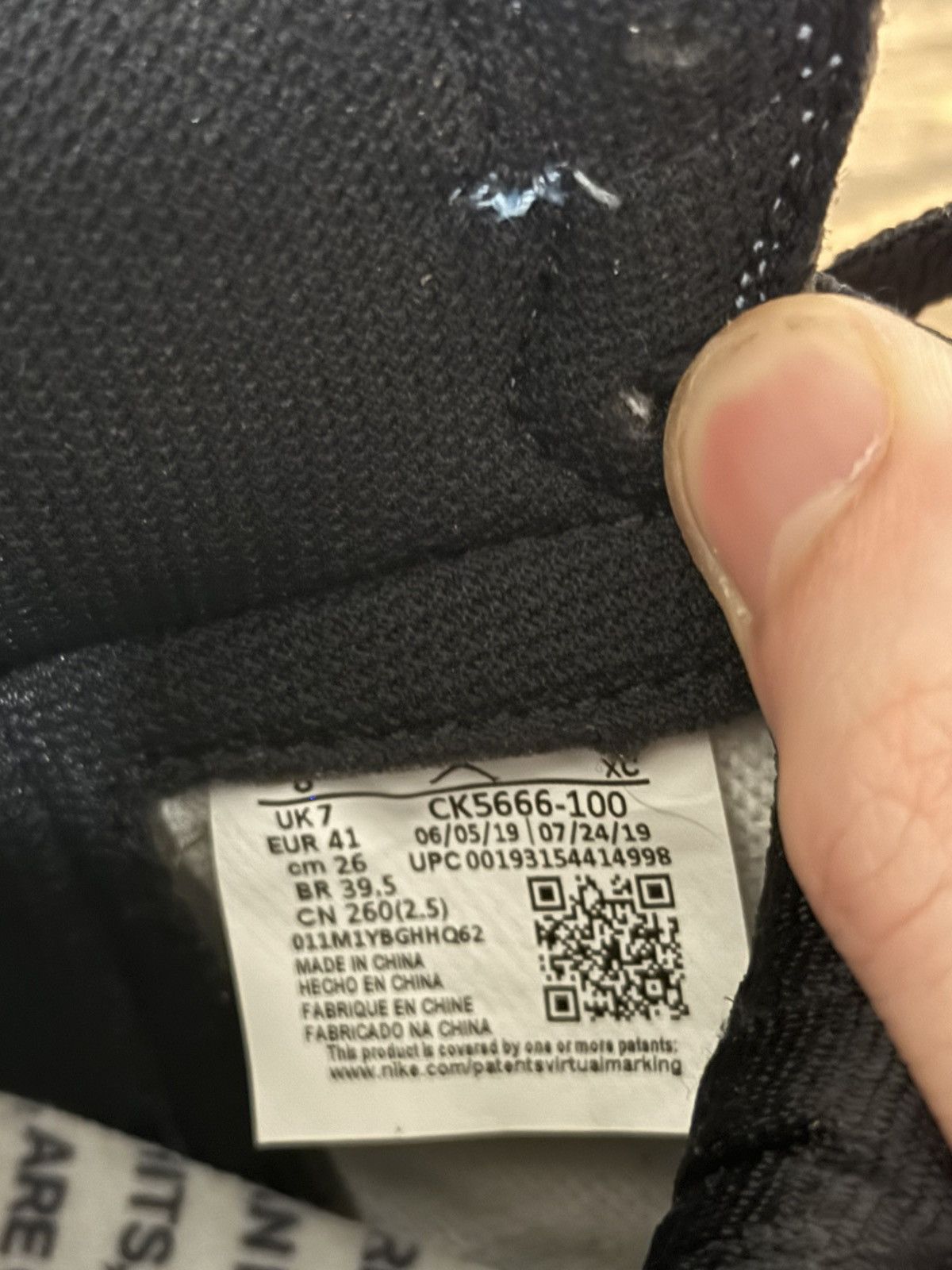Nike Size 8 - Jordan 1 Fearless UNC Chicago Size US 8 / EU 41 - 6 Thumbnail