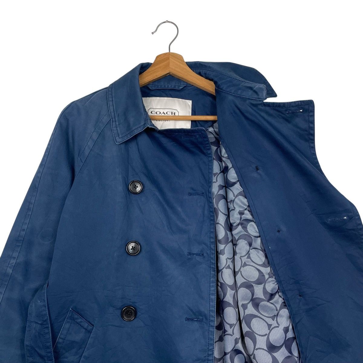 Coach Coach Double Breasted Trenchcoat Size S / US 4 / IT 40 - 10 Thumbnail