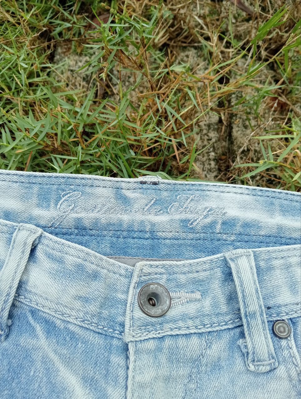GOSTAR DE FUGA Gostar De Fuga Japan Ankle Zip Distressed Jeans Size US 33 - 6 Thumbnail