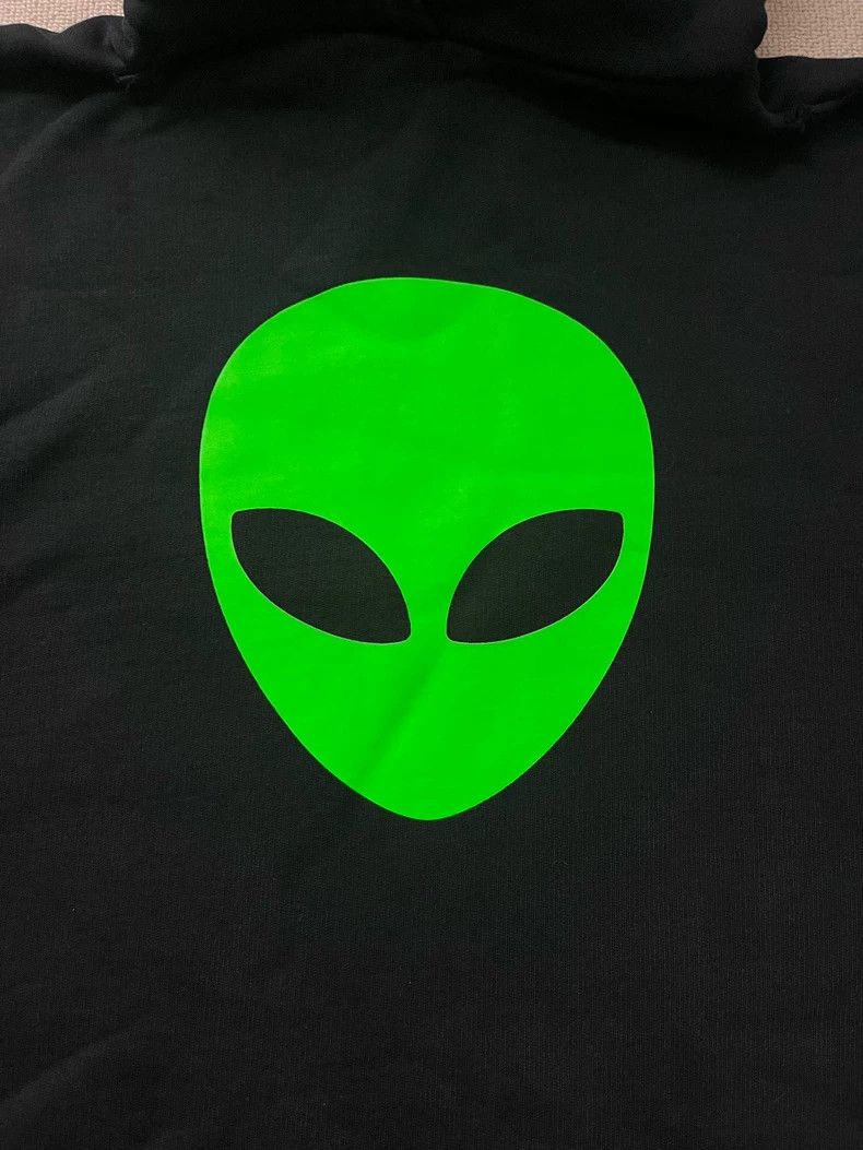Balenciaga Balenciaga Classic Alien Fleece Hooded Sweatshirt Size US XS / EU 42 / 0 - 3 Thumbnail