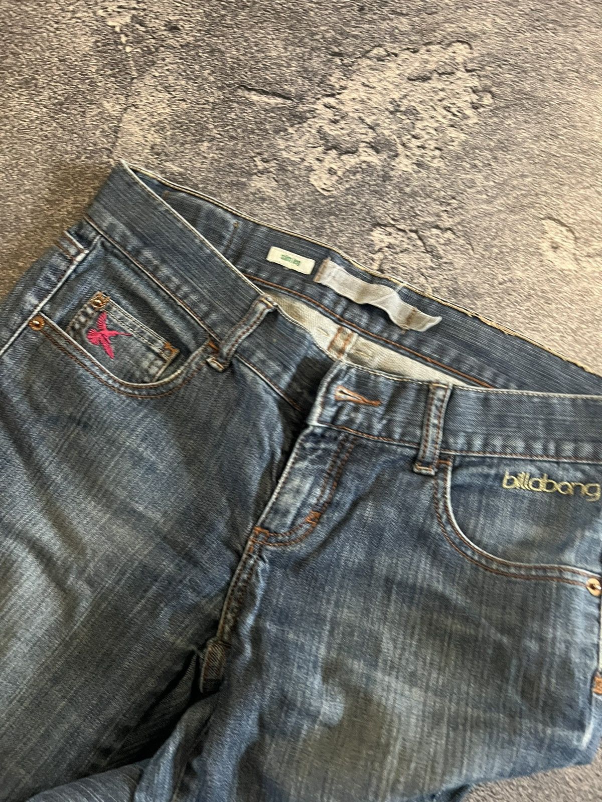 Vintage Vintage Billabong Archive Slim Leg / Retro Glamour Dark Blue Size US 30 / EU 46 - 6 Thumbnail