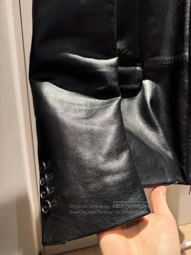 Dior Dior Lamb Leather Hooded Jacket Size US M / EU 48-50 / 2 - 2 Thumbnail