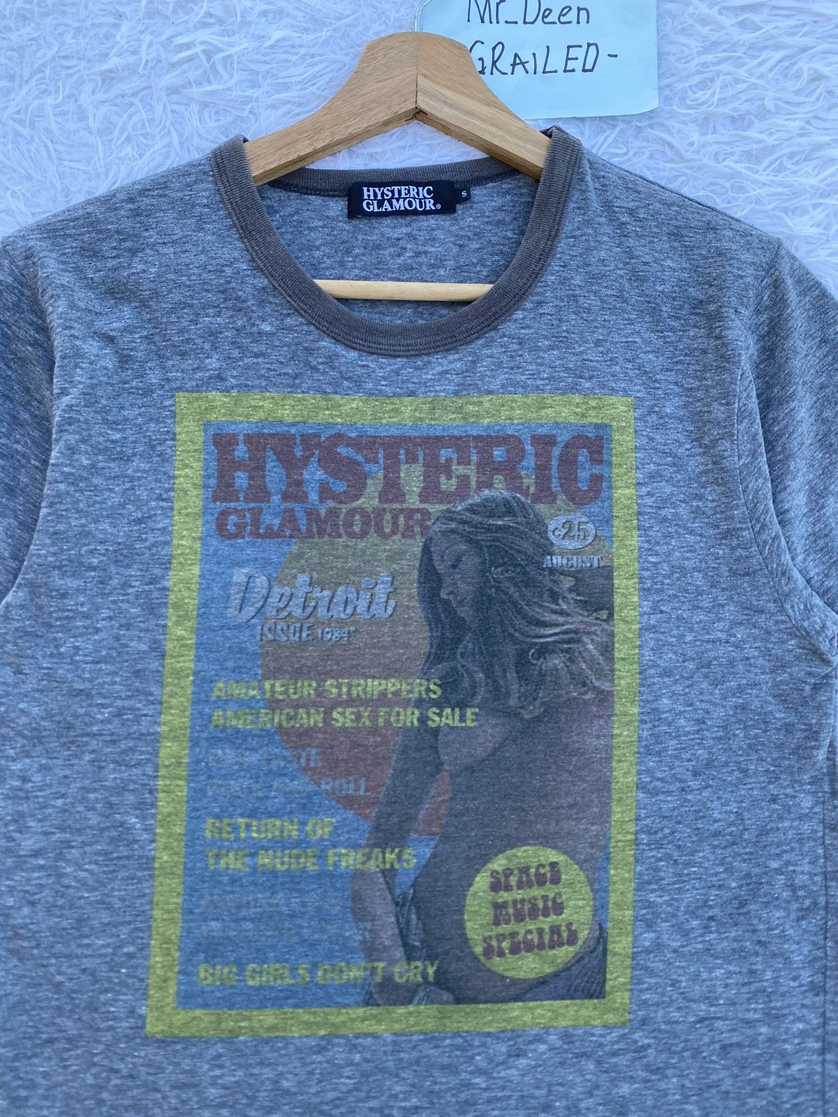 Hysteric Glamour Rare Vintage Hysteric Glamour Amateur Strippers Tee Size US S / EU 44-46 / 1 - 7 Thumbnail