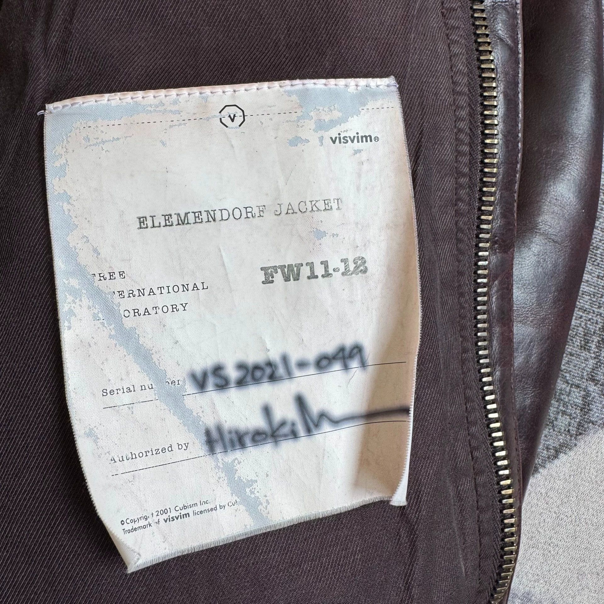 Visvim 【Authenticity Guaranteed】VISVIM 1 Horsehide Leather Jacket Size US L / EU 52-54 / 3 - 5 Thumbnail