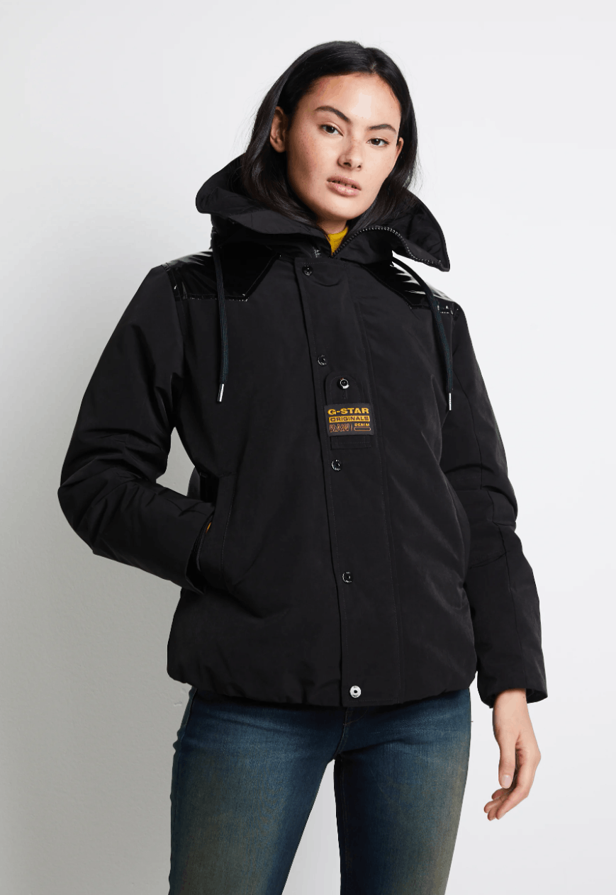 G-Star G-Star Raw Tech Padded Hooded Mid Women's Jacket Size M Size M / US 6-8 / IT 42-44 - 3 Thumbnail