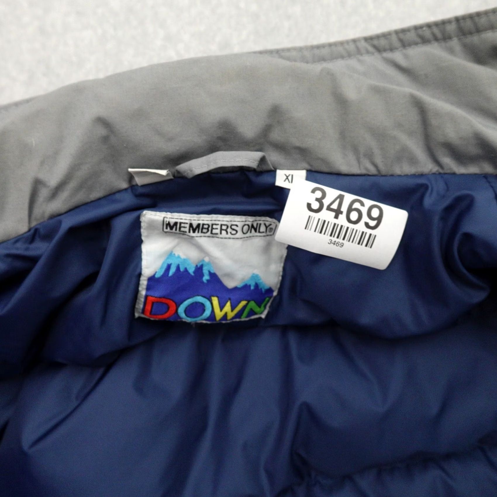 Members Only VINTAGE Members Only Jacket Mens XL Blue Down Puffer Full Zip Outdoors Bomber Jacket Size US XL / EU 56 / 4 - 3 Thumbnail