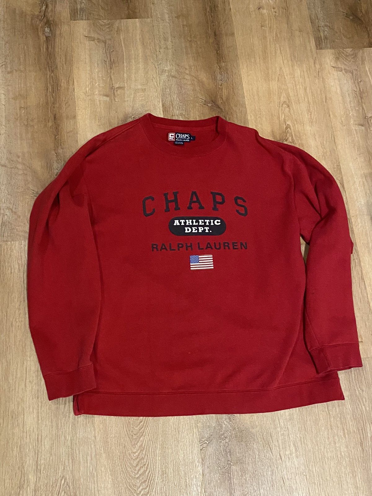 Chaps Ralph Lauren Vintage Ralph Lauren Chaps Sweatshirt Size US L / EU 52-54 / 3 - 1 Thumbnail