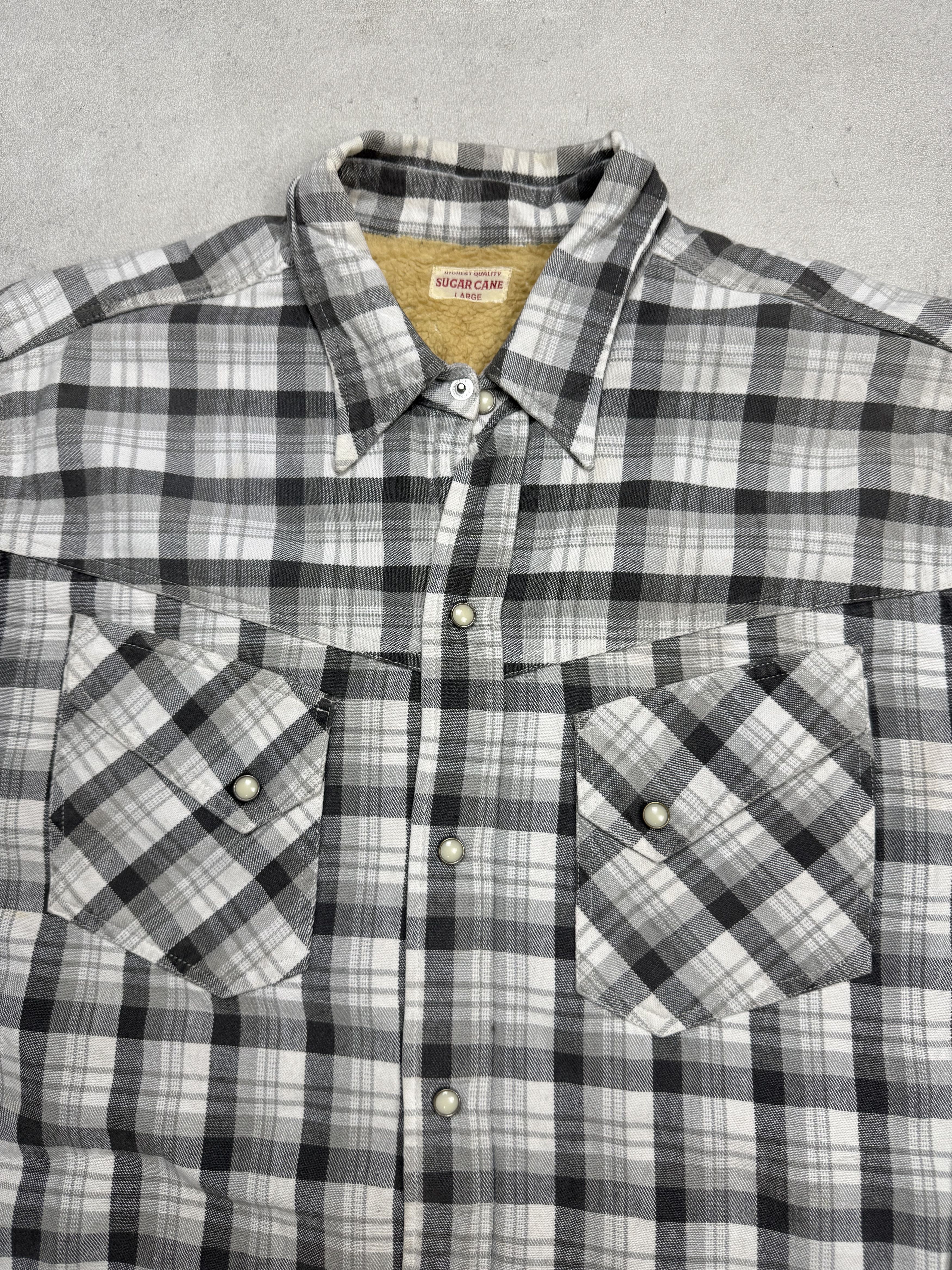Sugar Cane Sugar Cane Veterano Sherpa Lined Shirt Jacket Outer Size US L / EU 52-54 / 3 - 4 Thumbnail