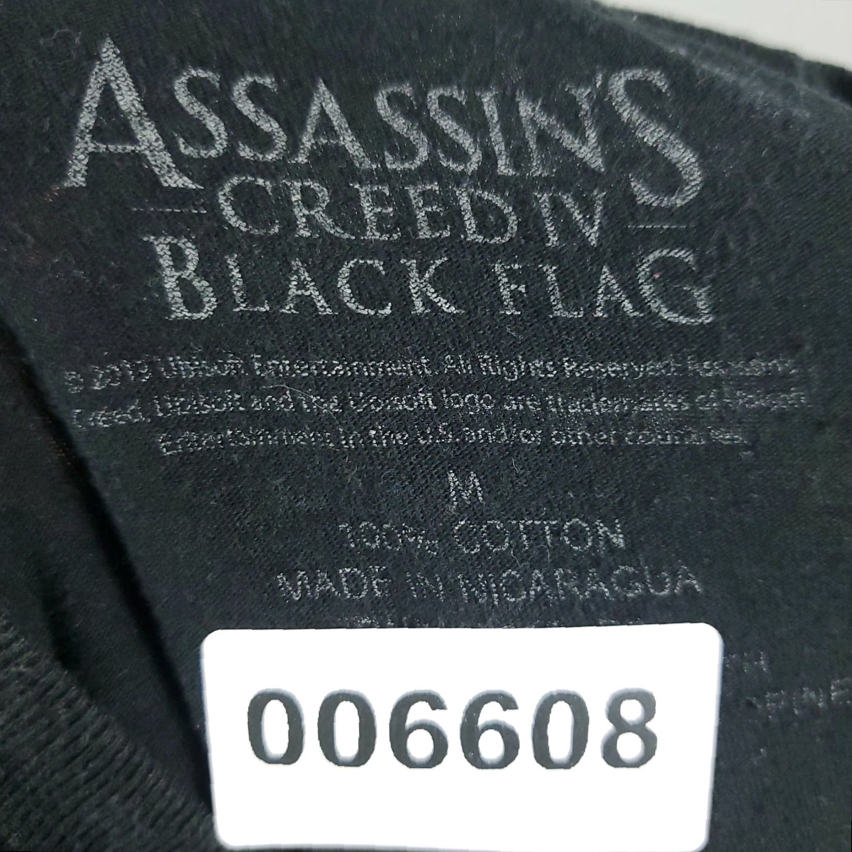 Vintage Assassins Creed Black Flag 2013 Black Short Sleeve T-Shirt Mens Size Medium Size US M / EU 48-50 / 2 - 8 Thumbnail