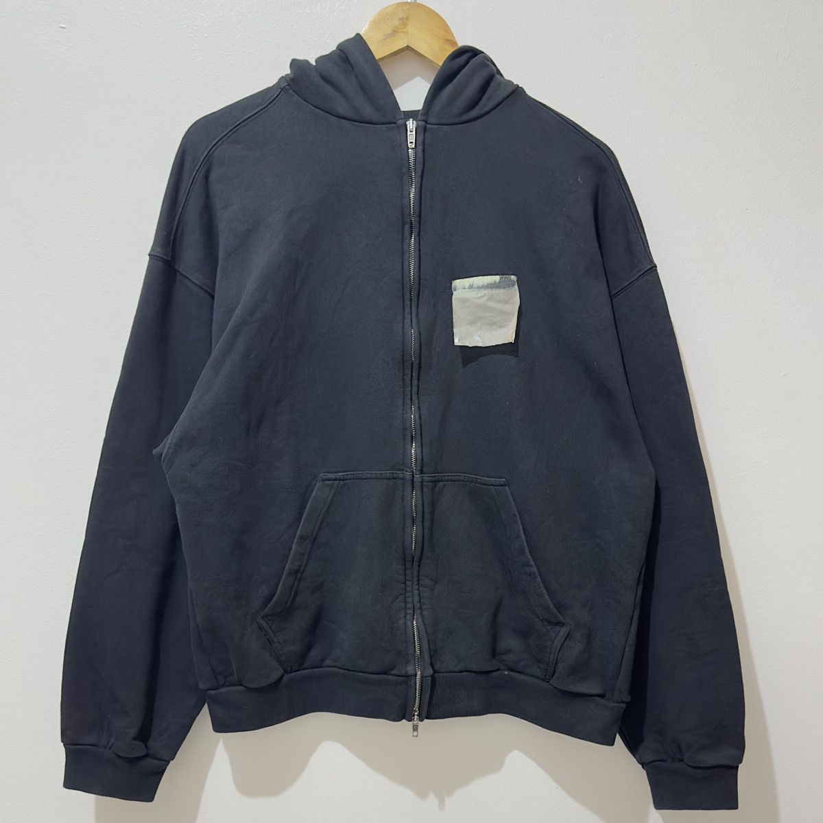 Balenciaga Balenciaga Post It Zip Up Hoodie Size US M / EU 48-50 / 2 - 1 Thumbnail